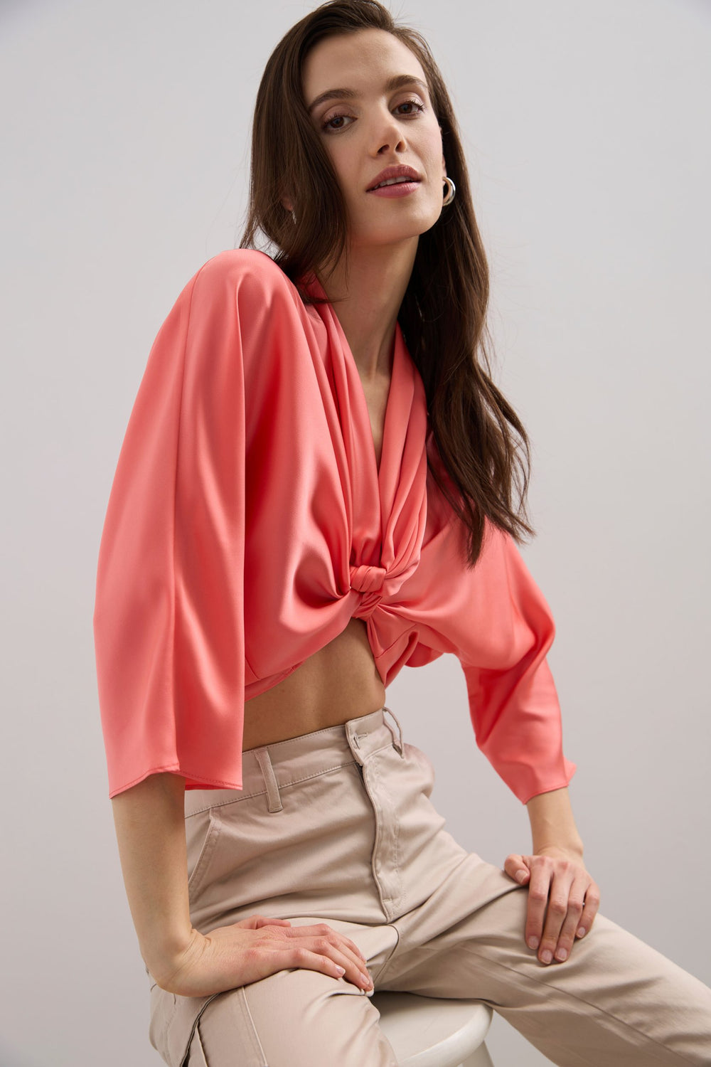 Blouse croisée