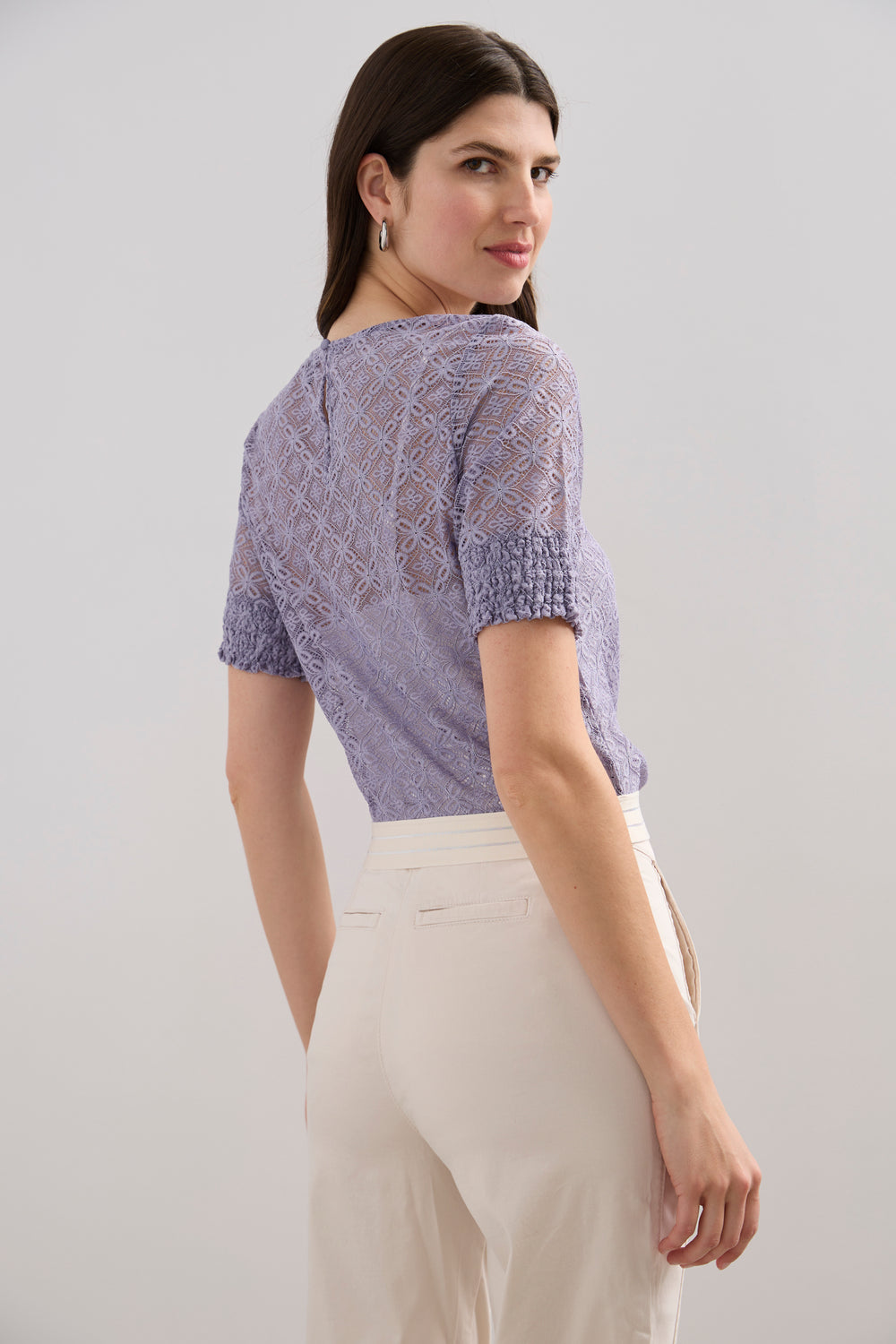 Lace top with cami