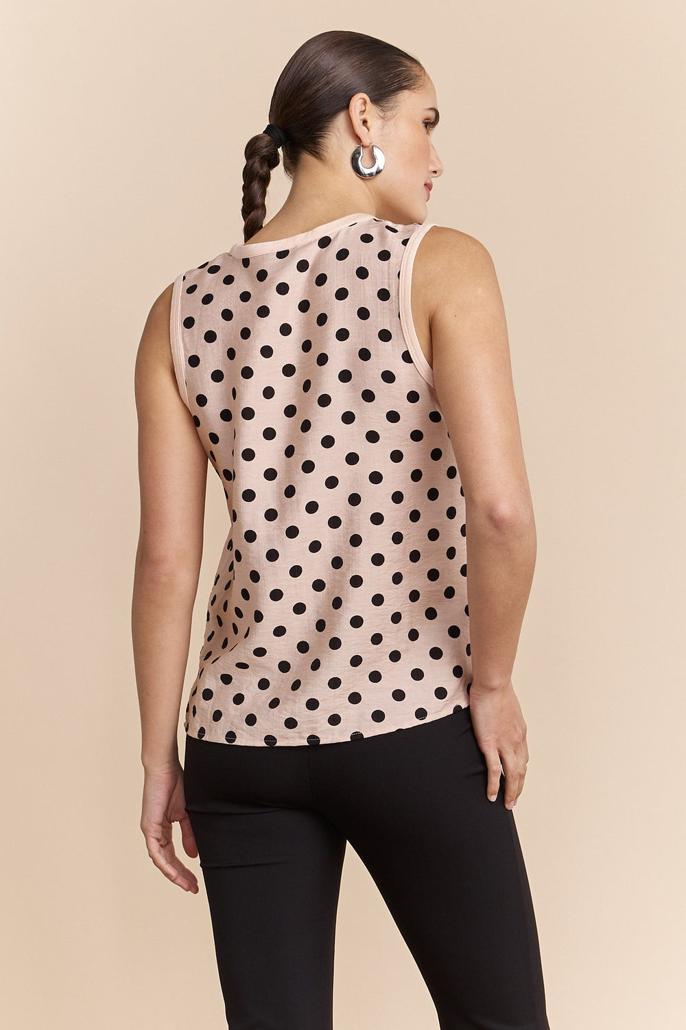 Polka dot top