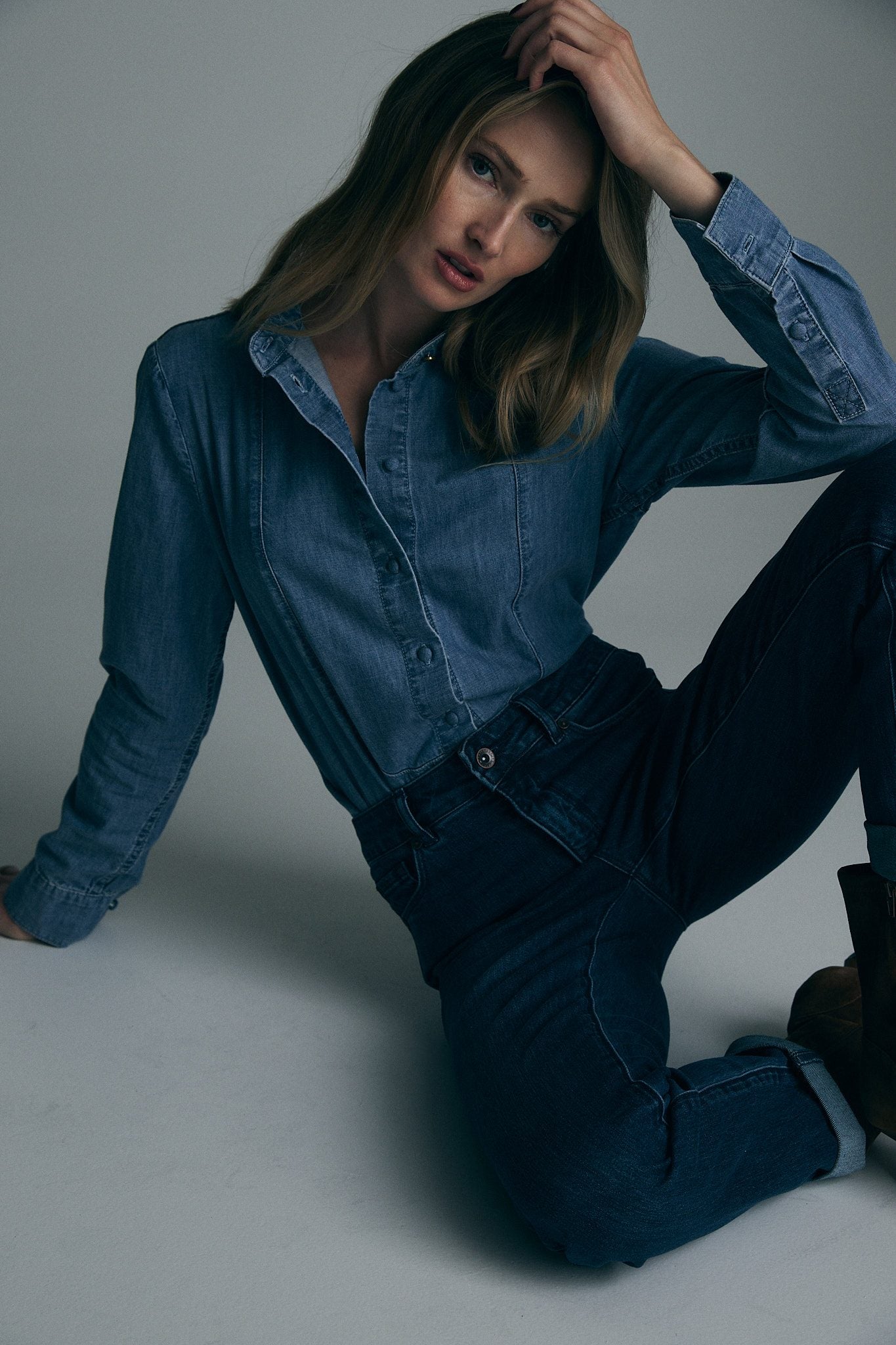 Denim shirt