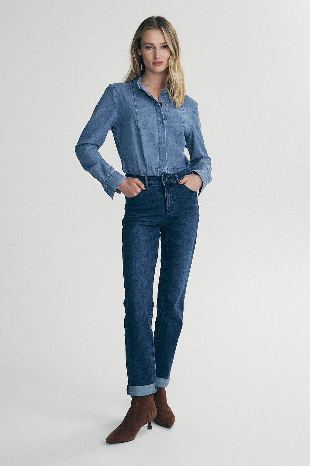 Denim shirt