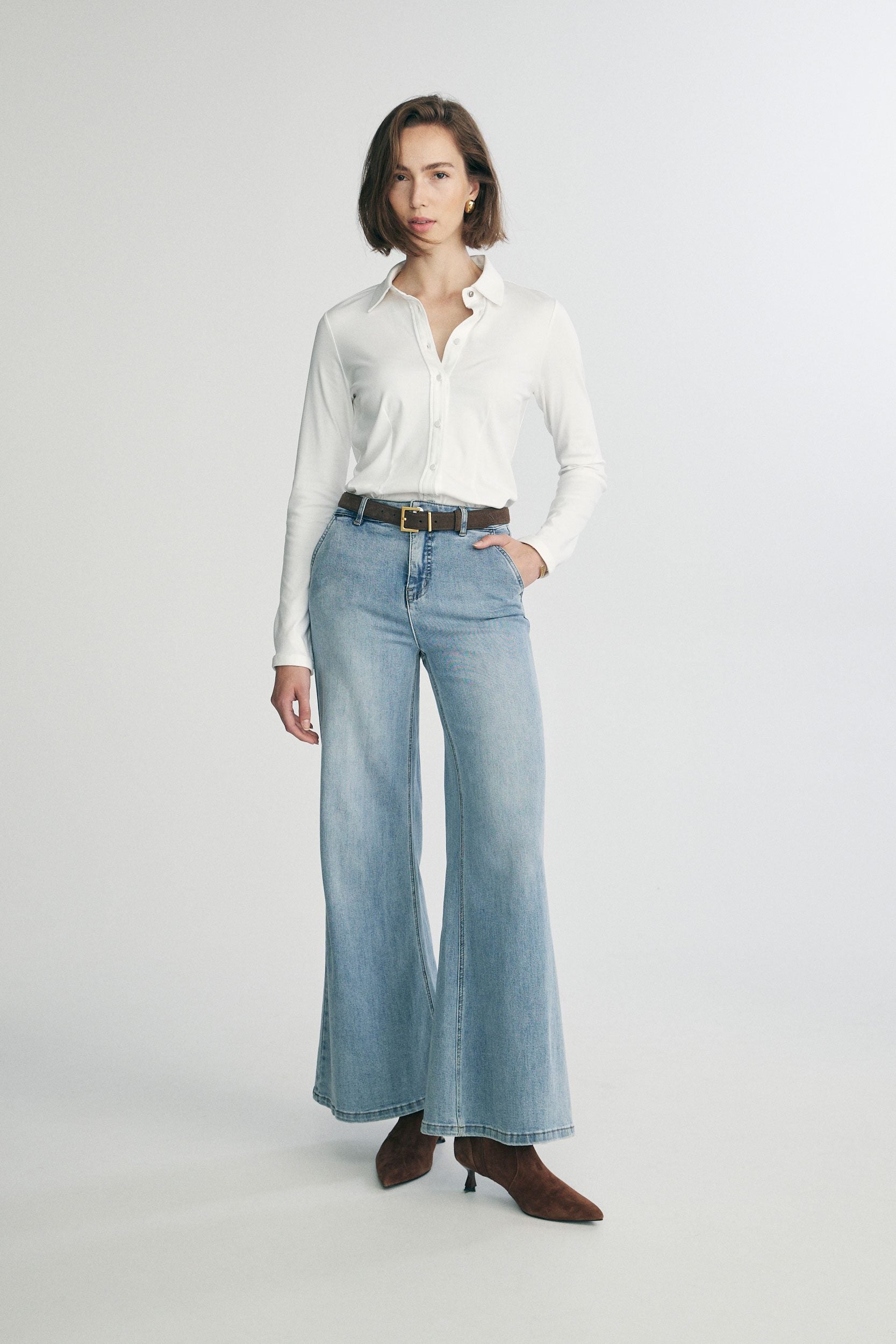 Mercerized Cotton Shirt