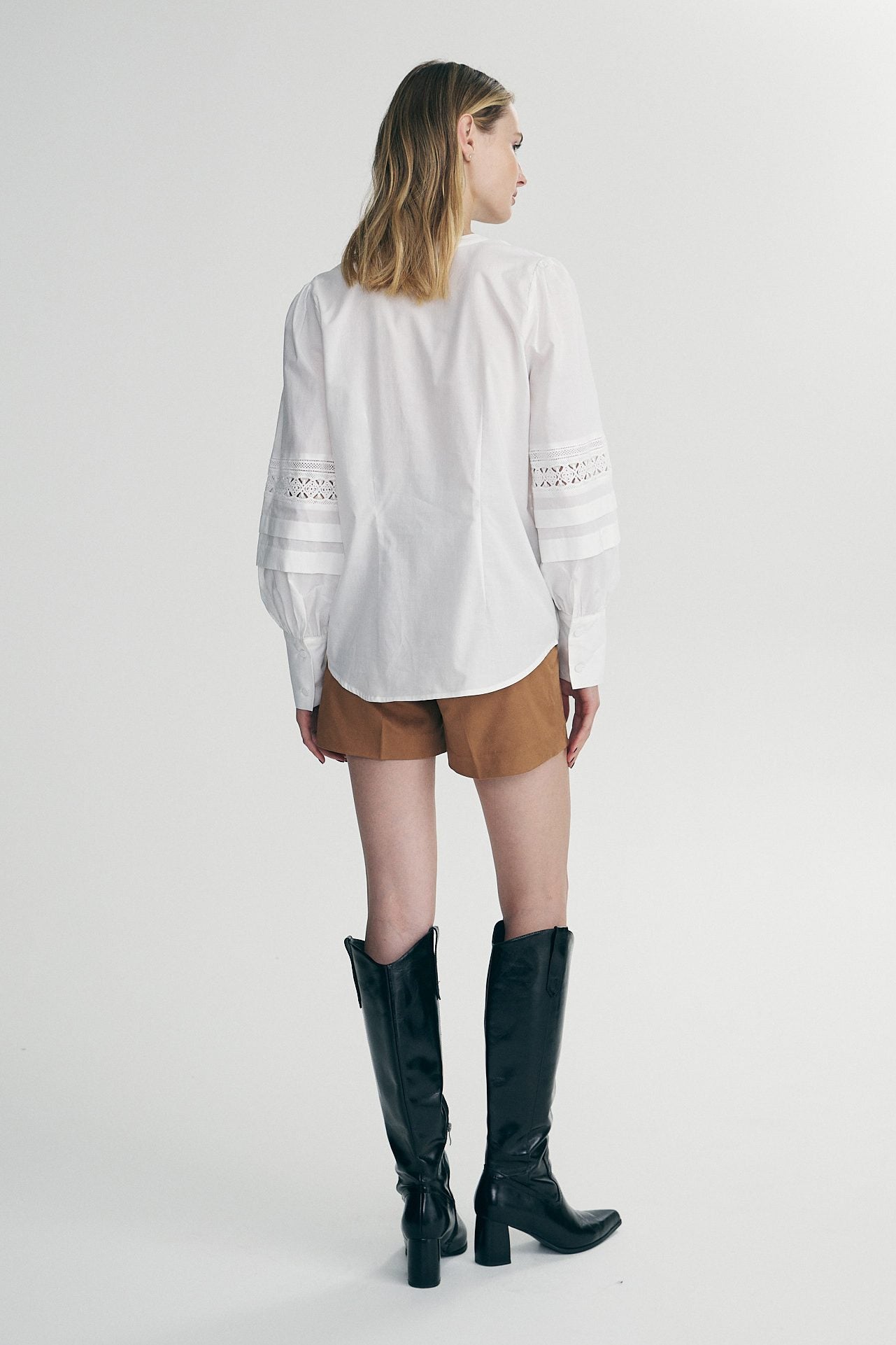 Blouse avec broderie