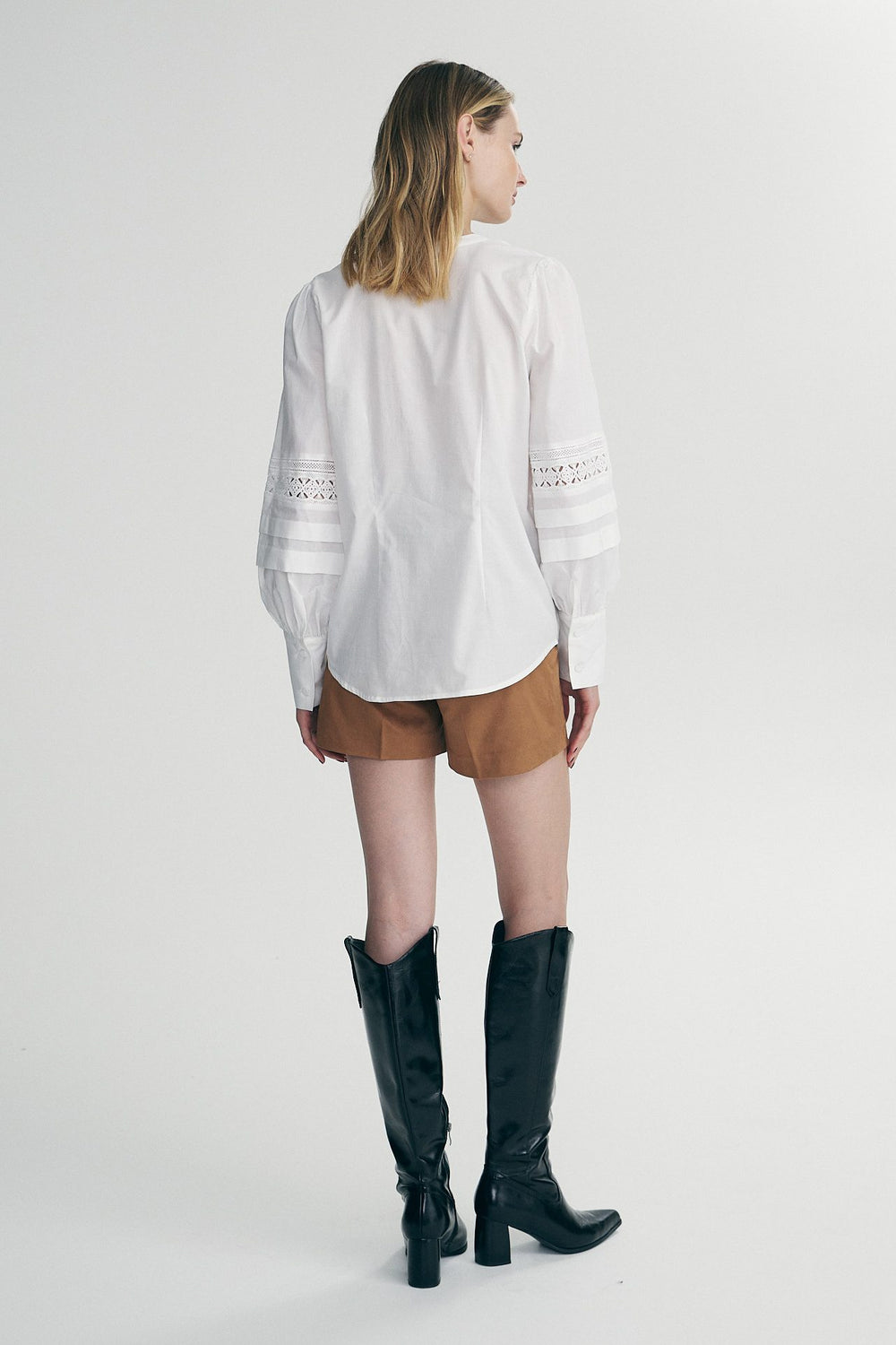 Blouse avec broderie