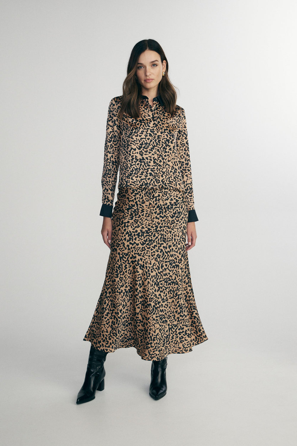 Blouse imprimé léopard