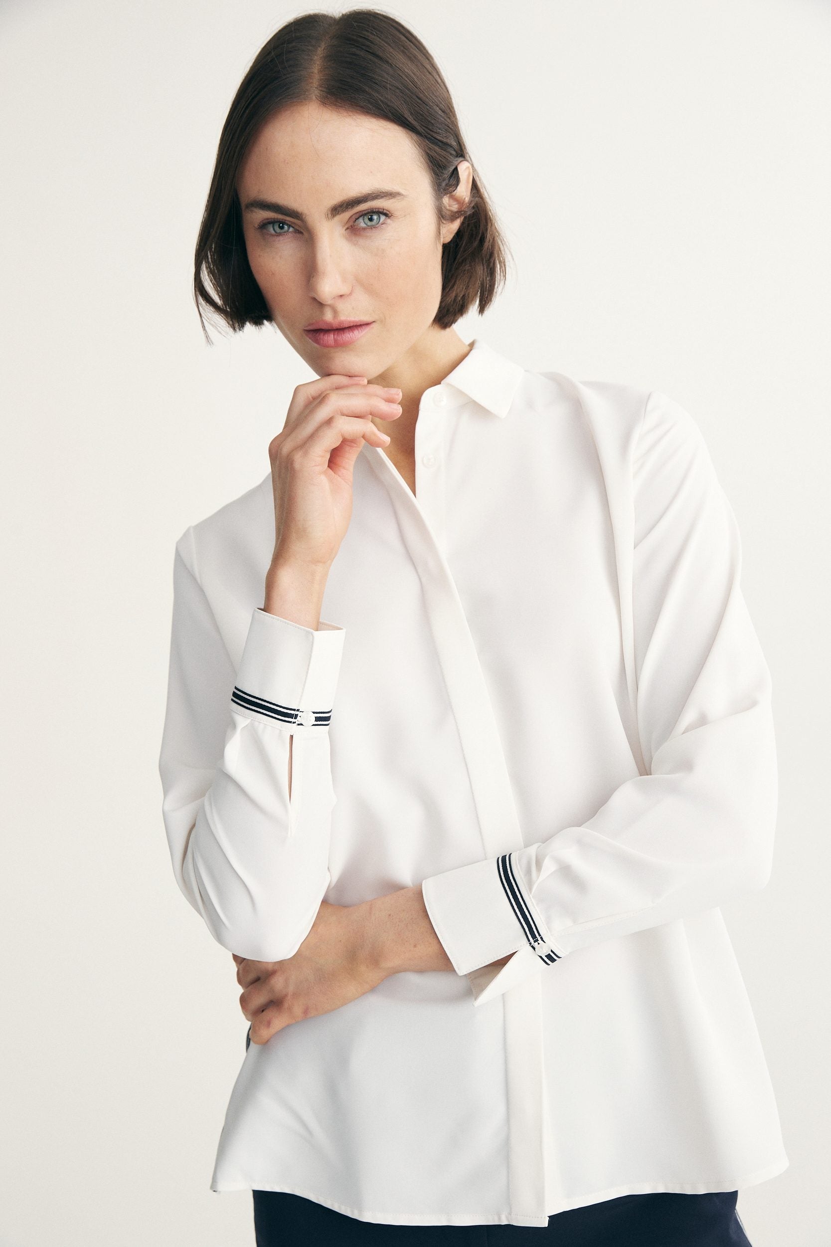 Chemise avec ruban