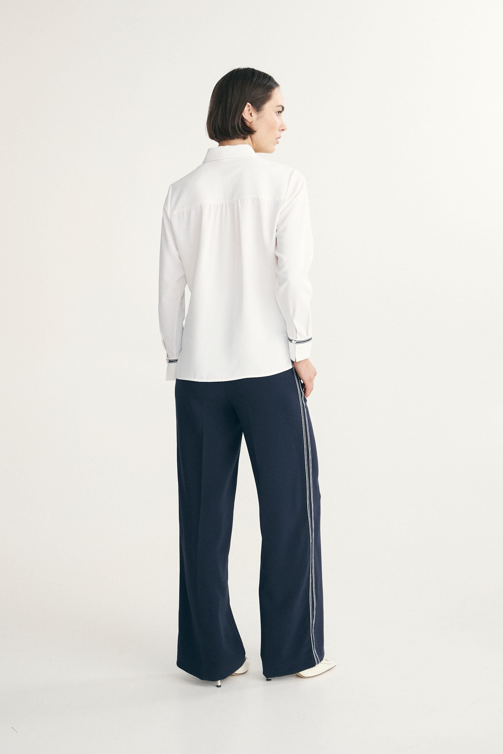 Chemise avec ruban