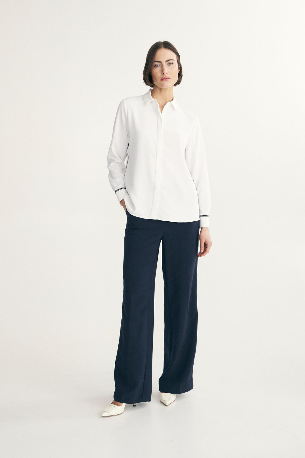 Chemise avec ruban