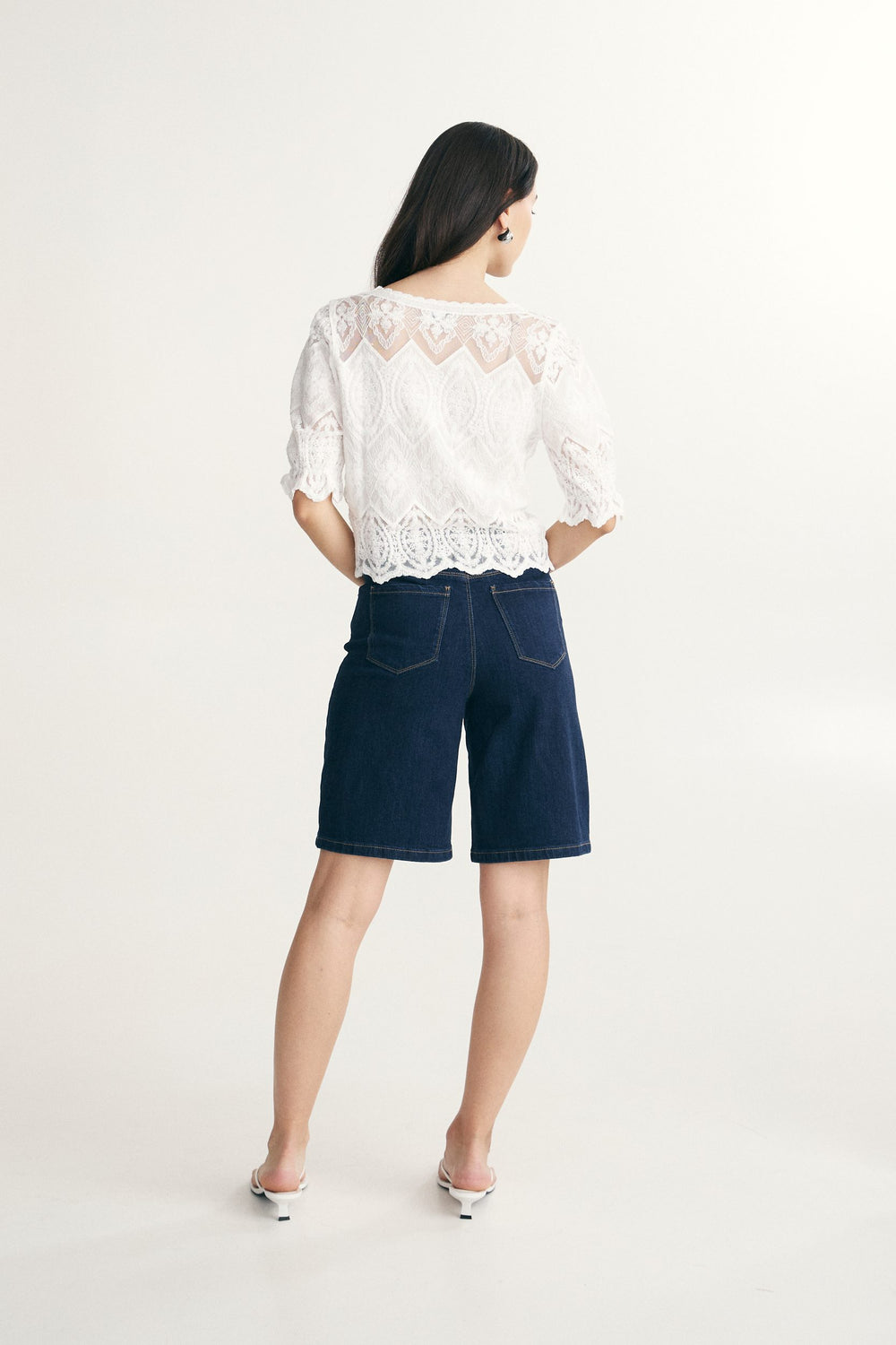 Blouse brodée