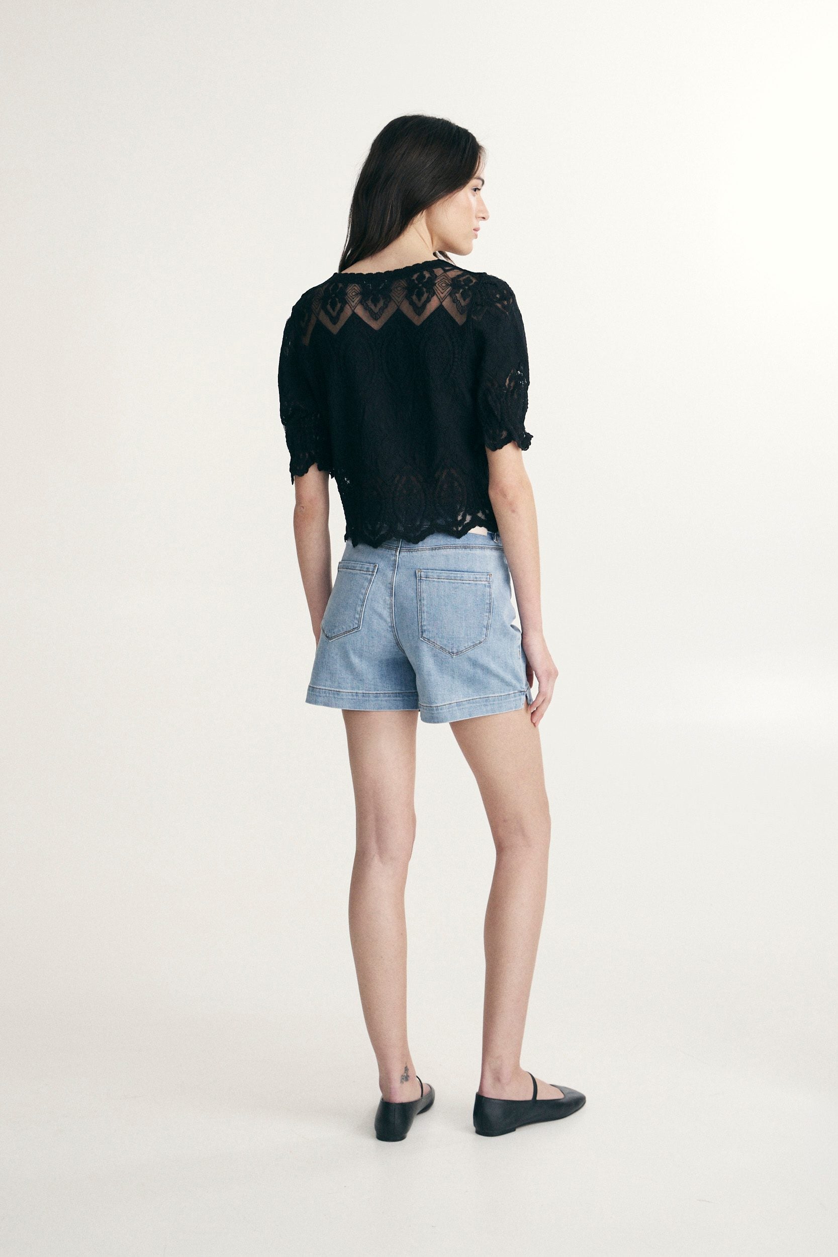 Blouse brodée