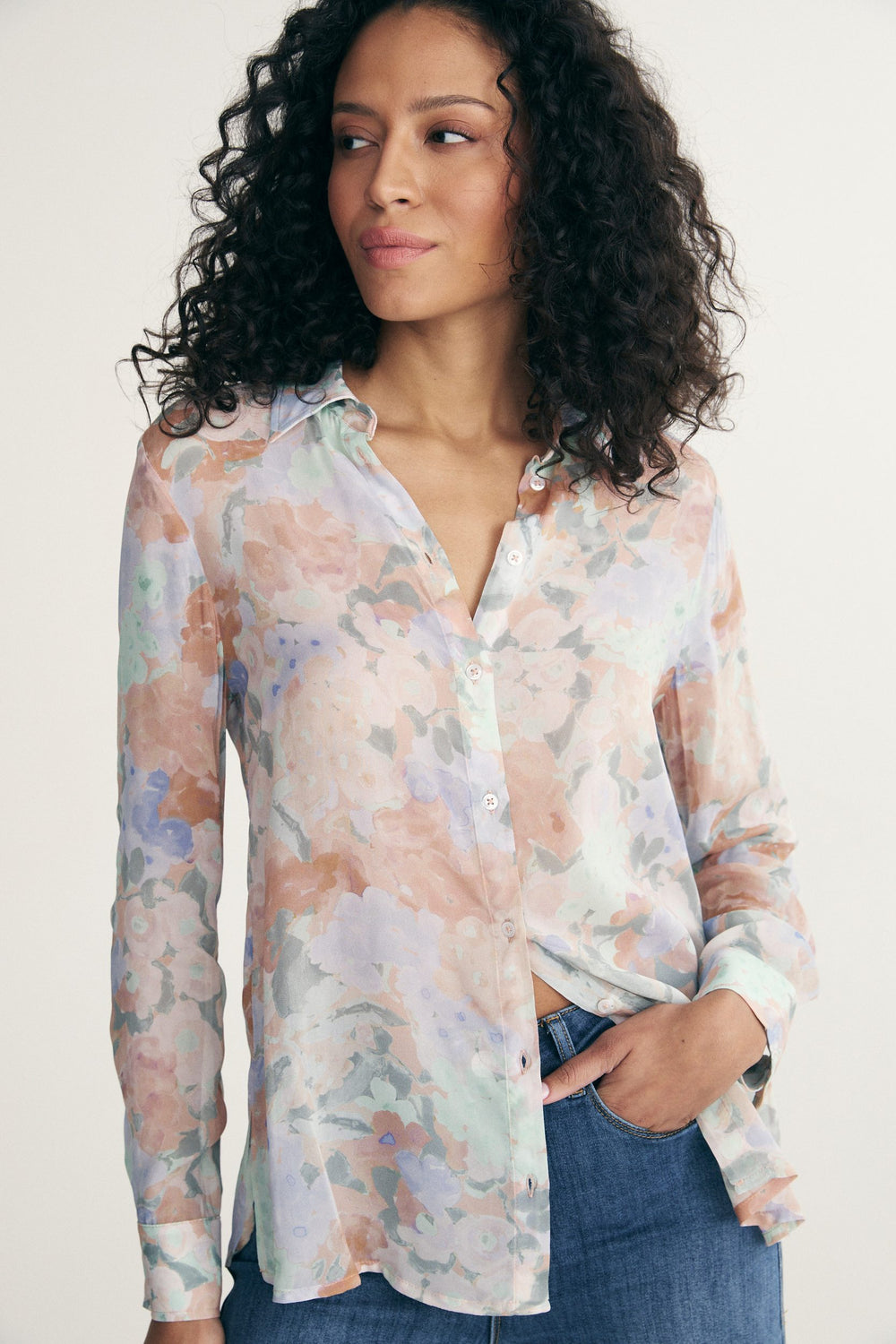 Chemise imprimée