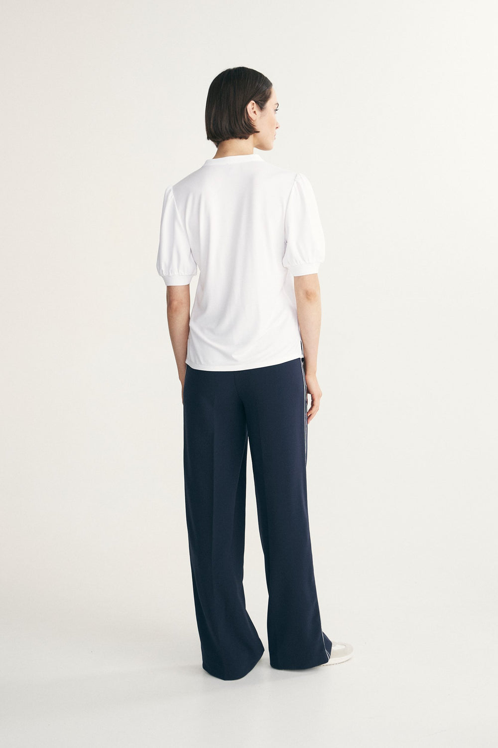 Blouse à dos en jersey