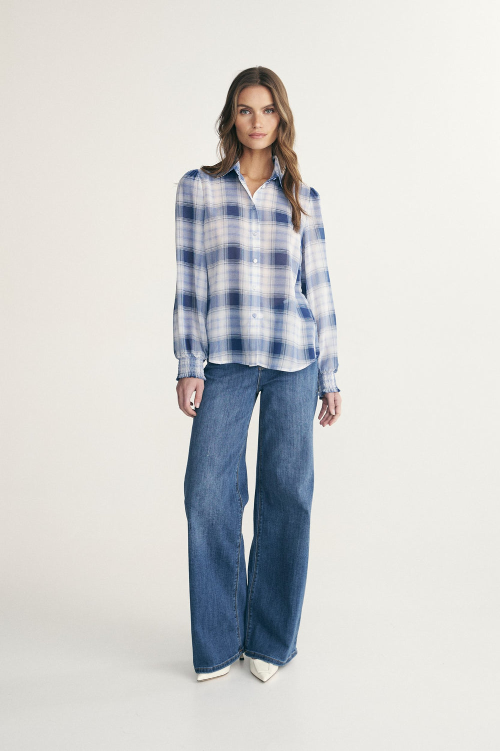 Chemise à carreaux