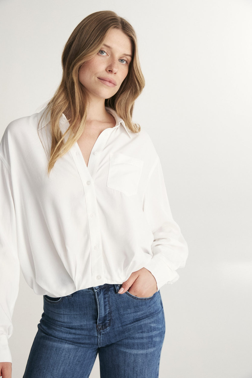 Drawstring Blouse