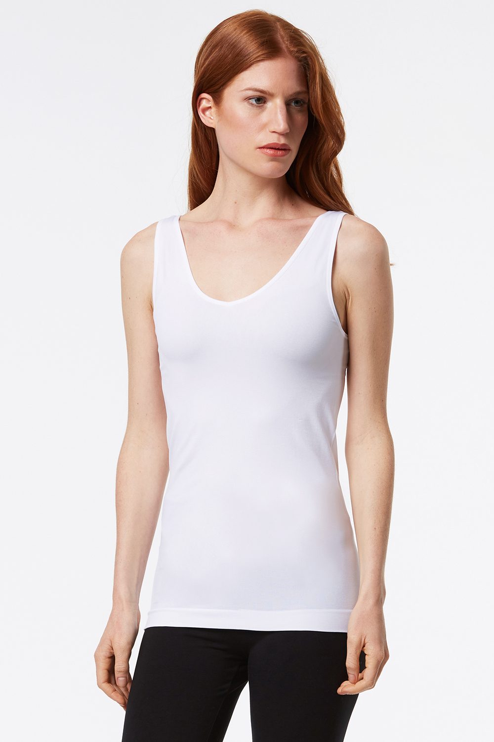 Back to front seamless camisole