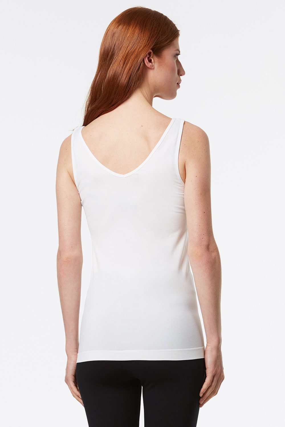 Back to front seamless camisole