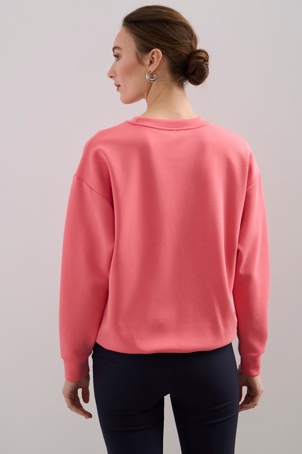 Pull ample col rond