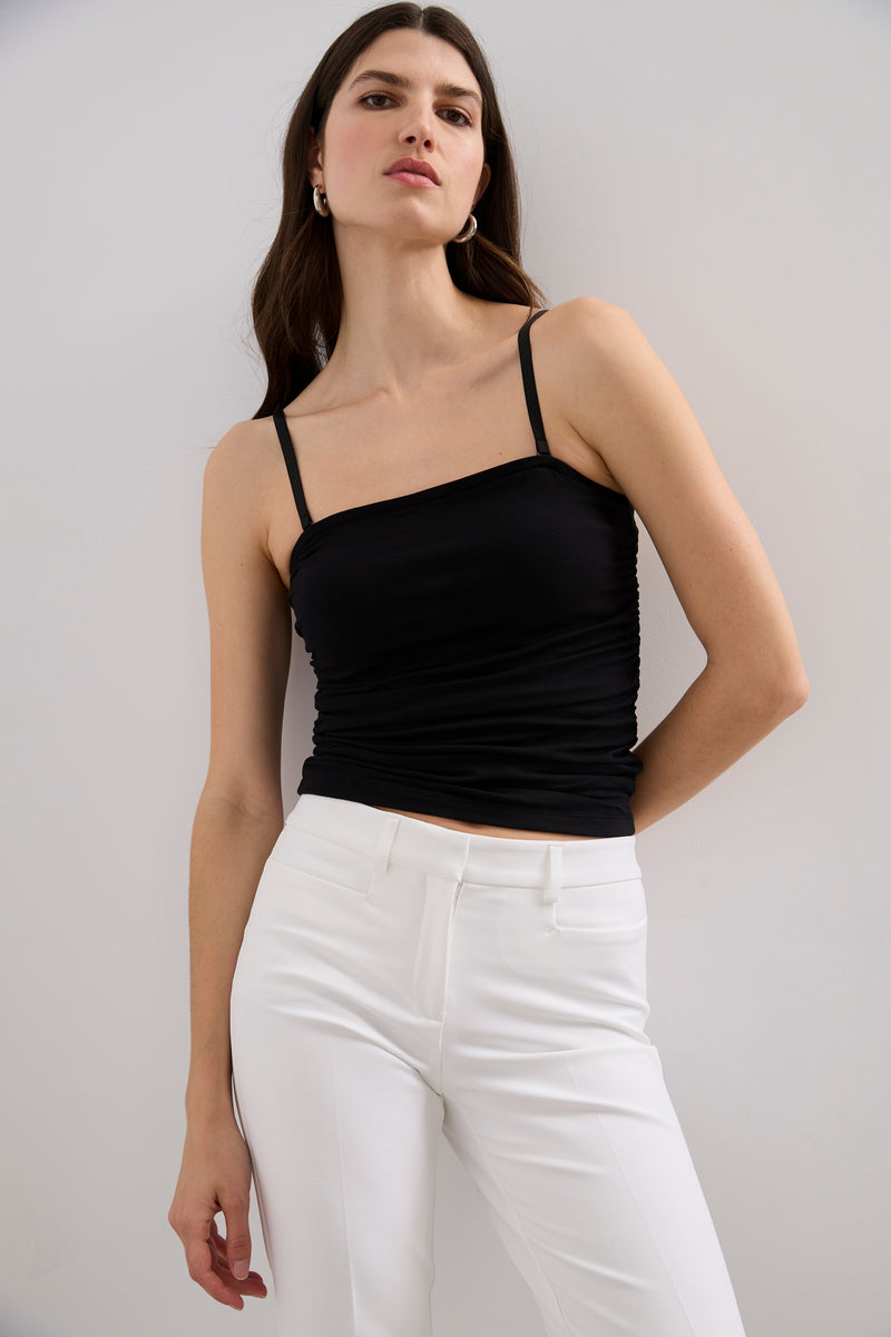 Ruched tube top