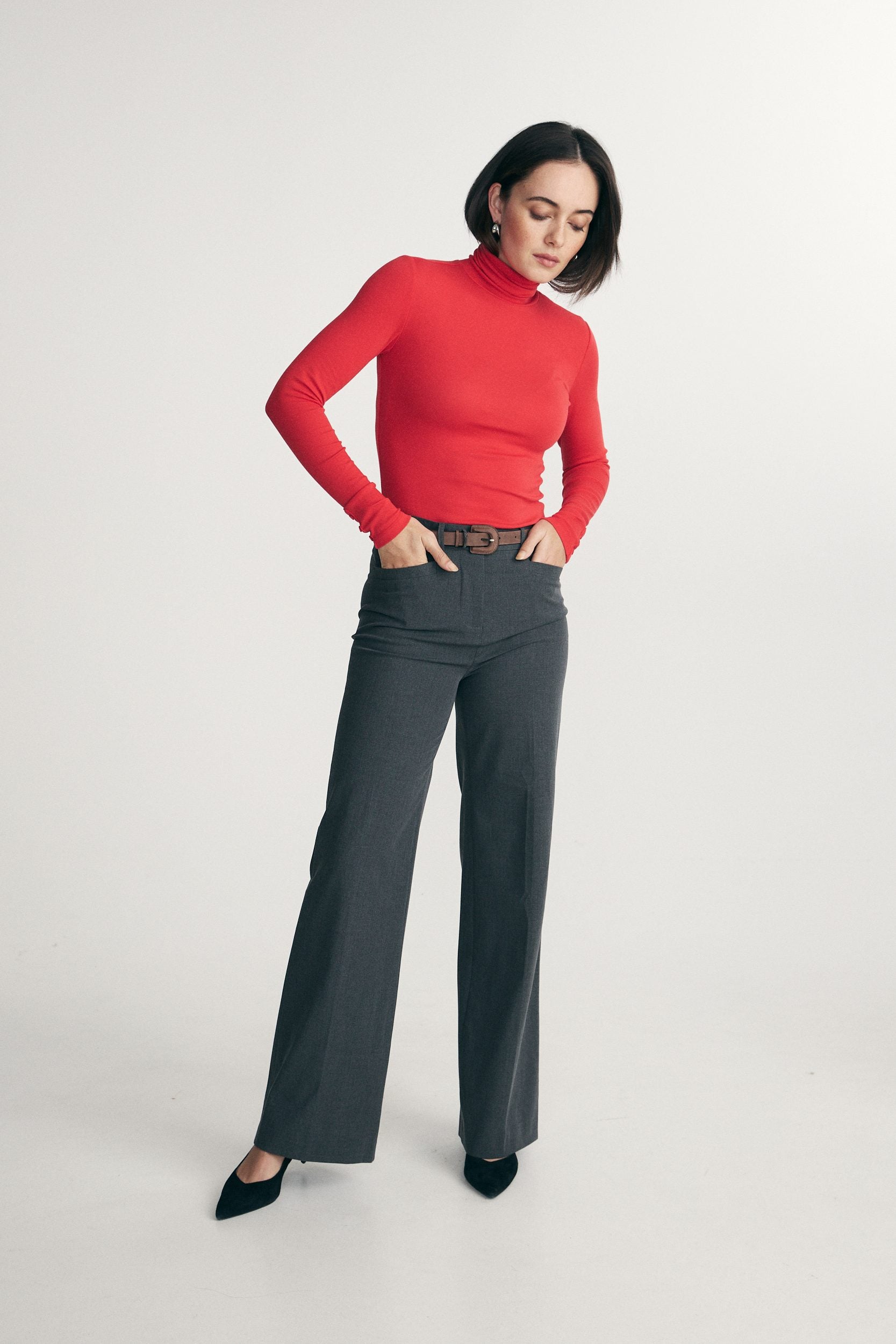 Col roulé extensible