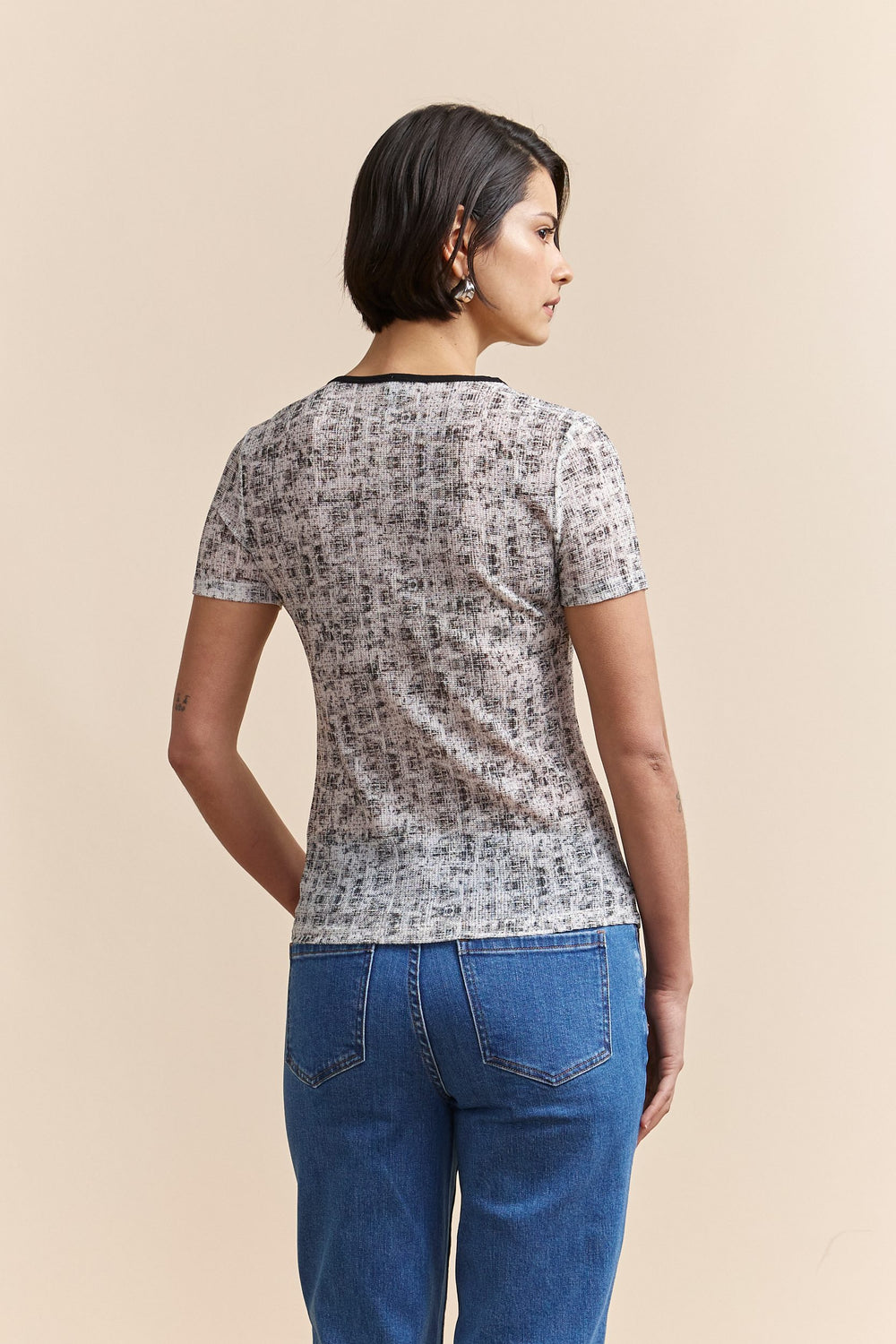 T-shirt avec imprimés