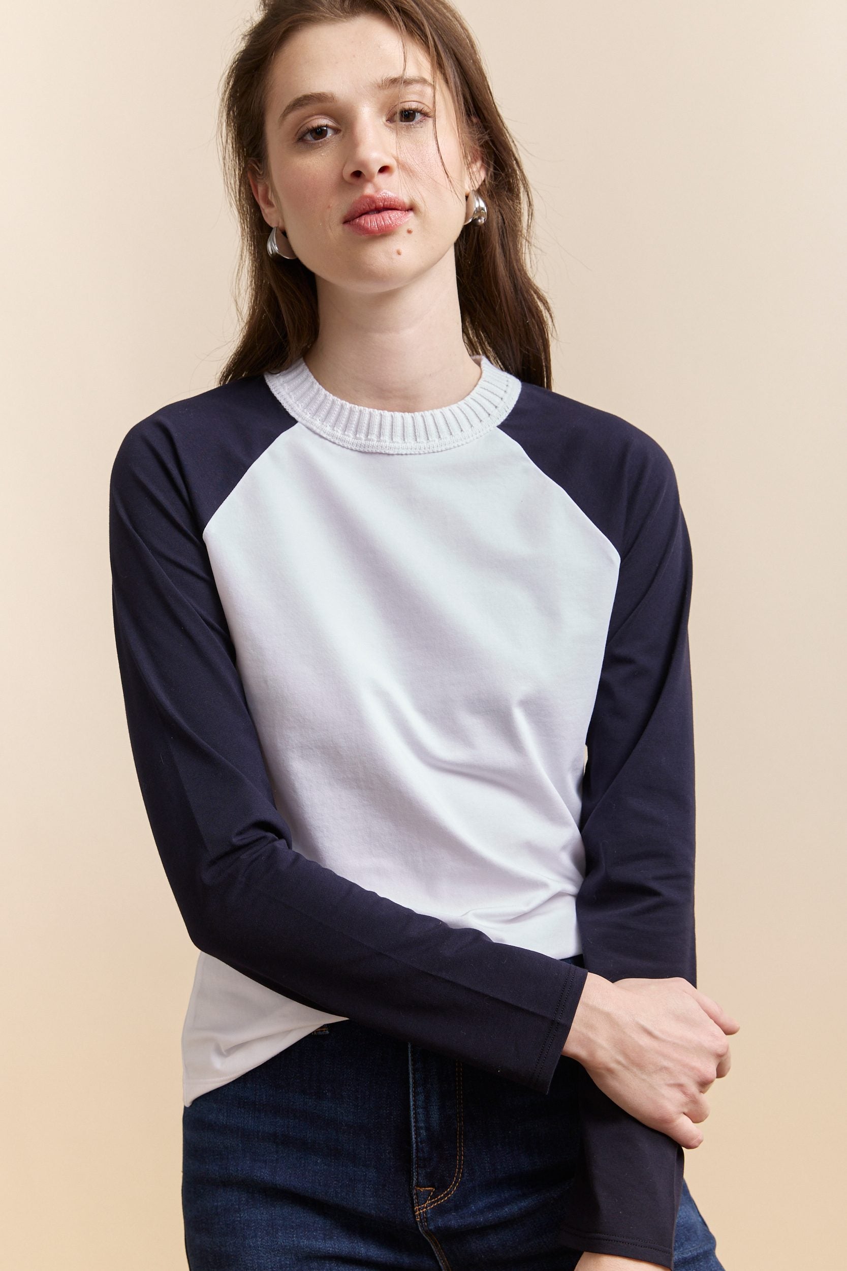 Haut manches longues raglan