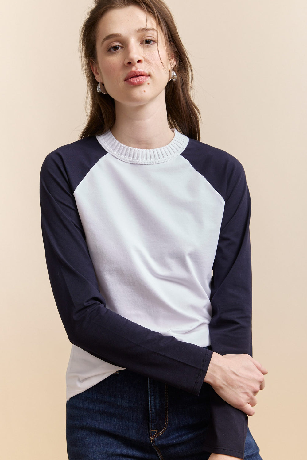 Haut manches longues raglan