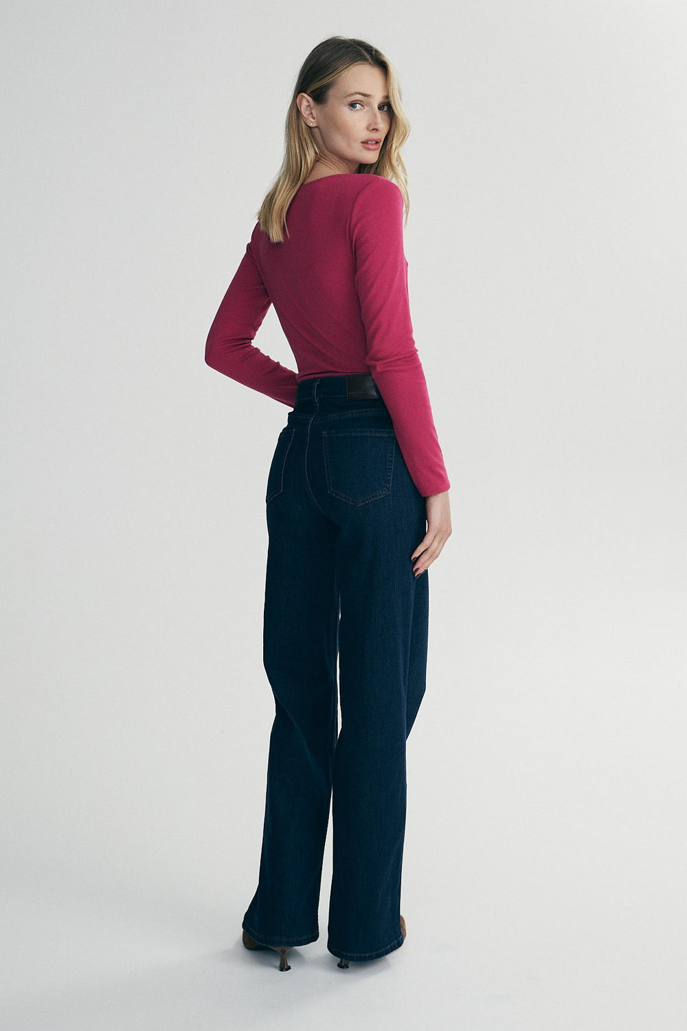 V-neck top