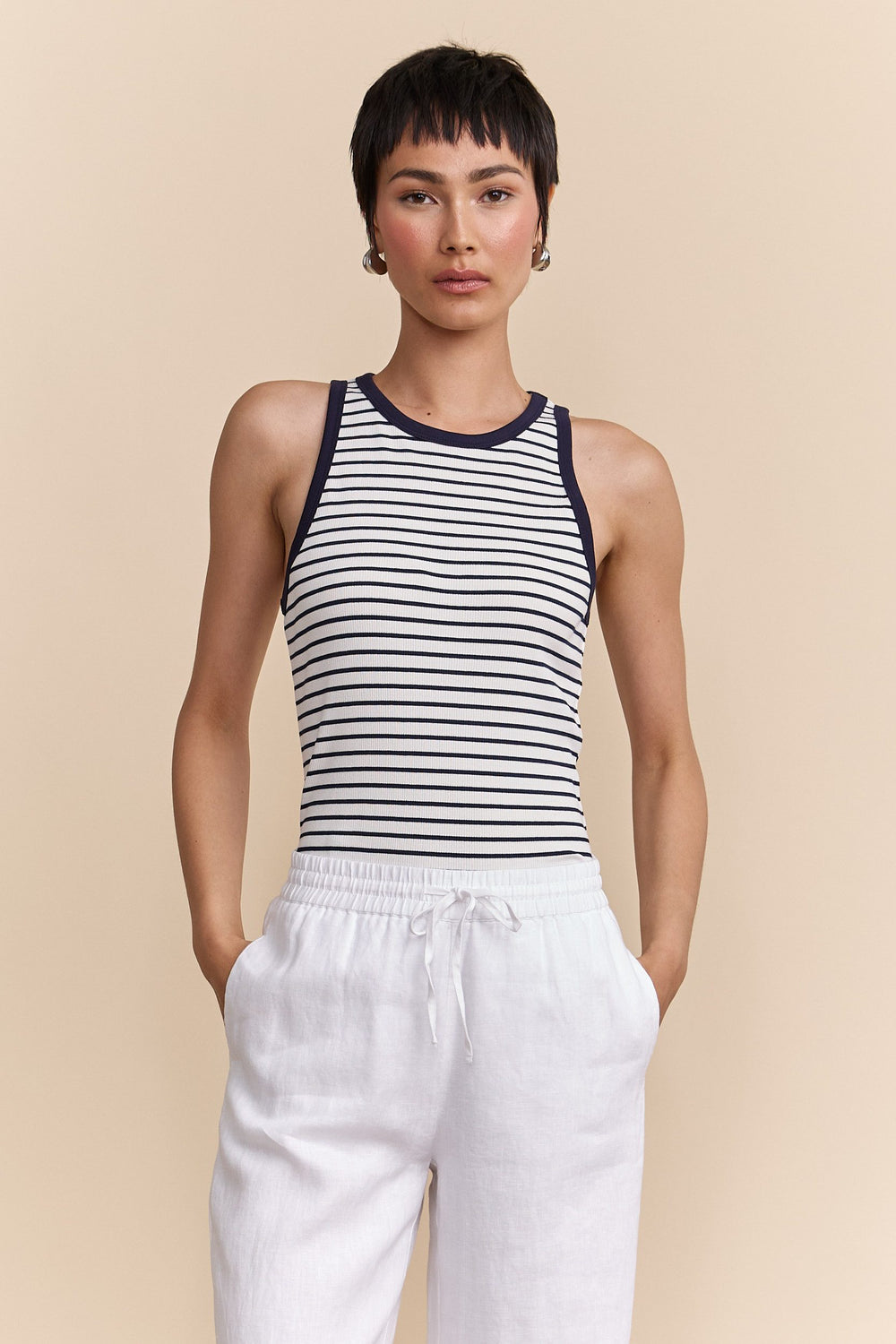 Camisole à rayures