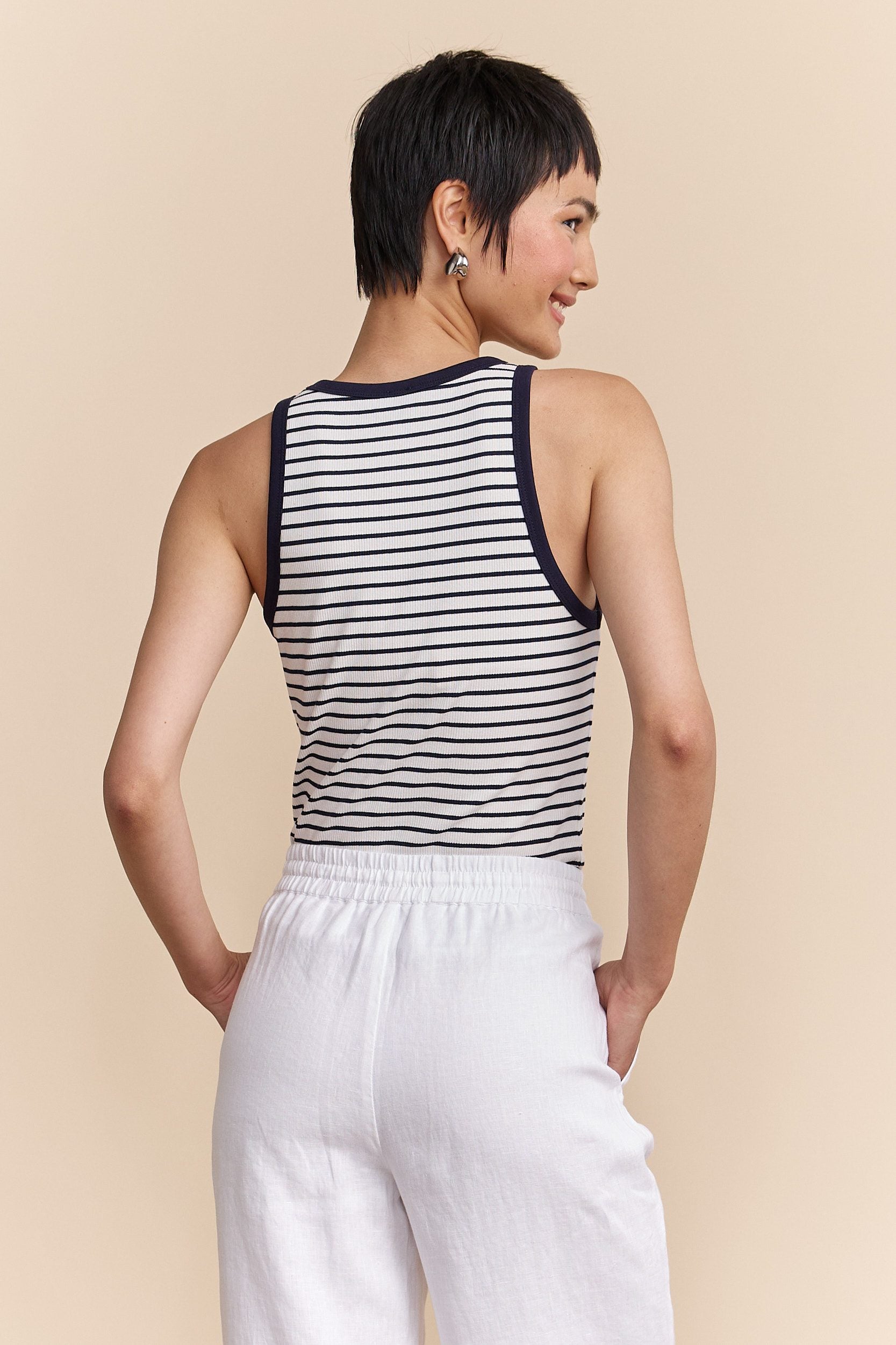 Camisole à rayures