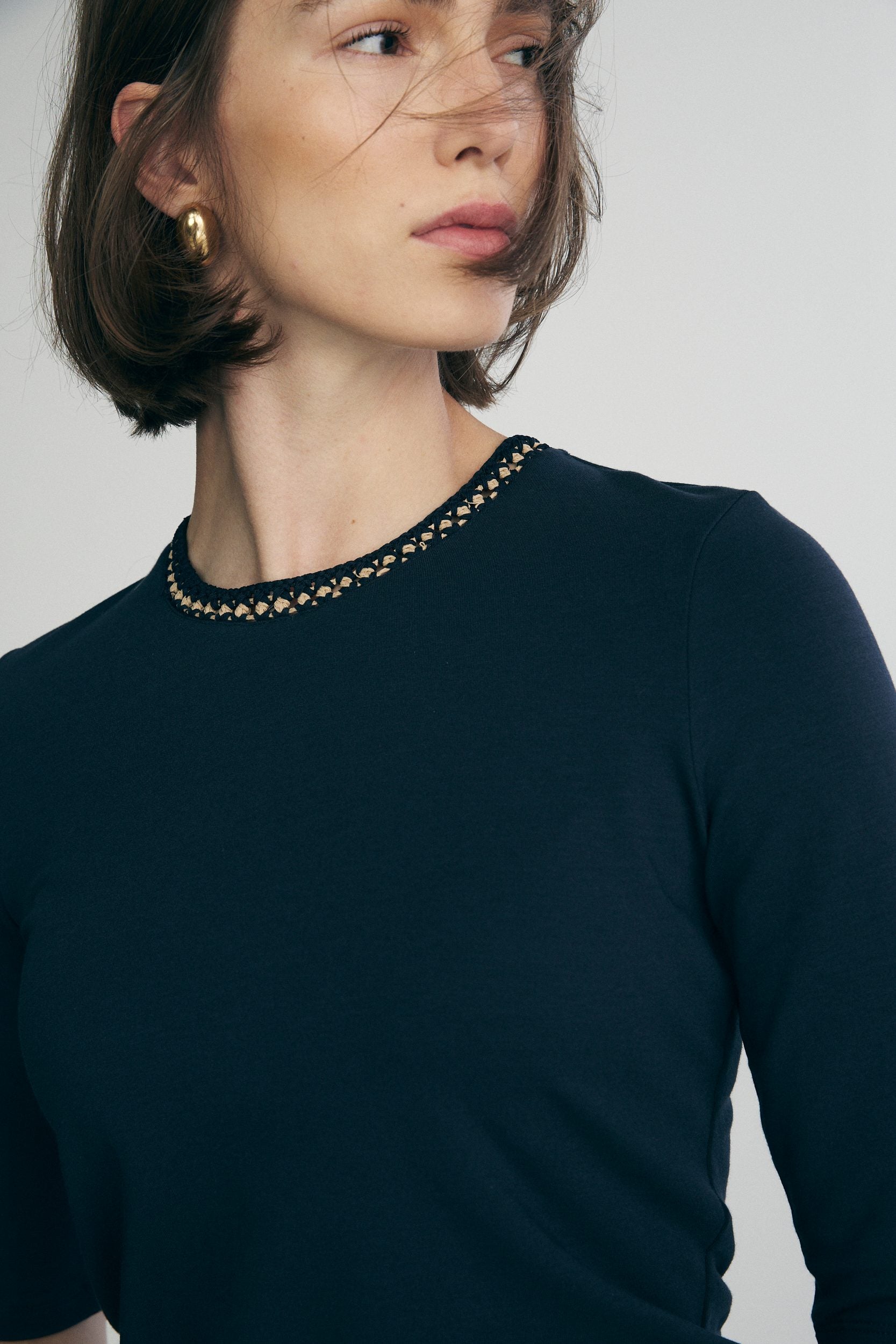 Basic crew neck T-shirt