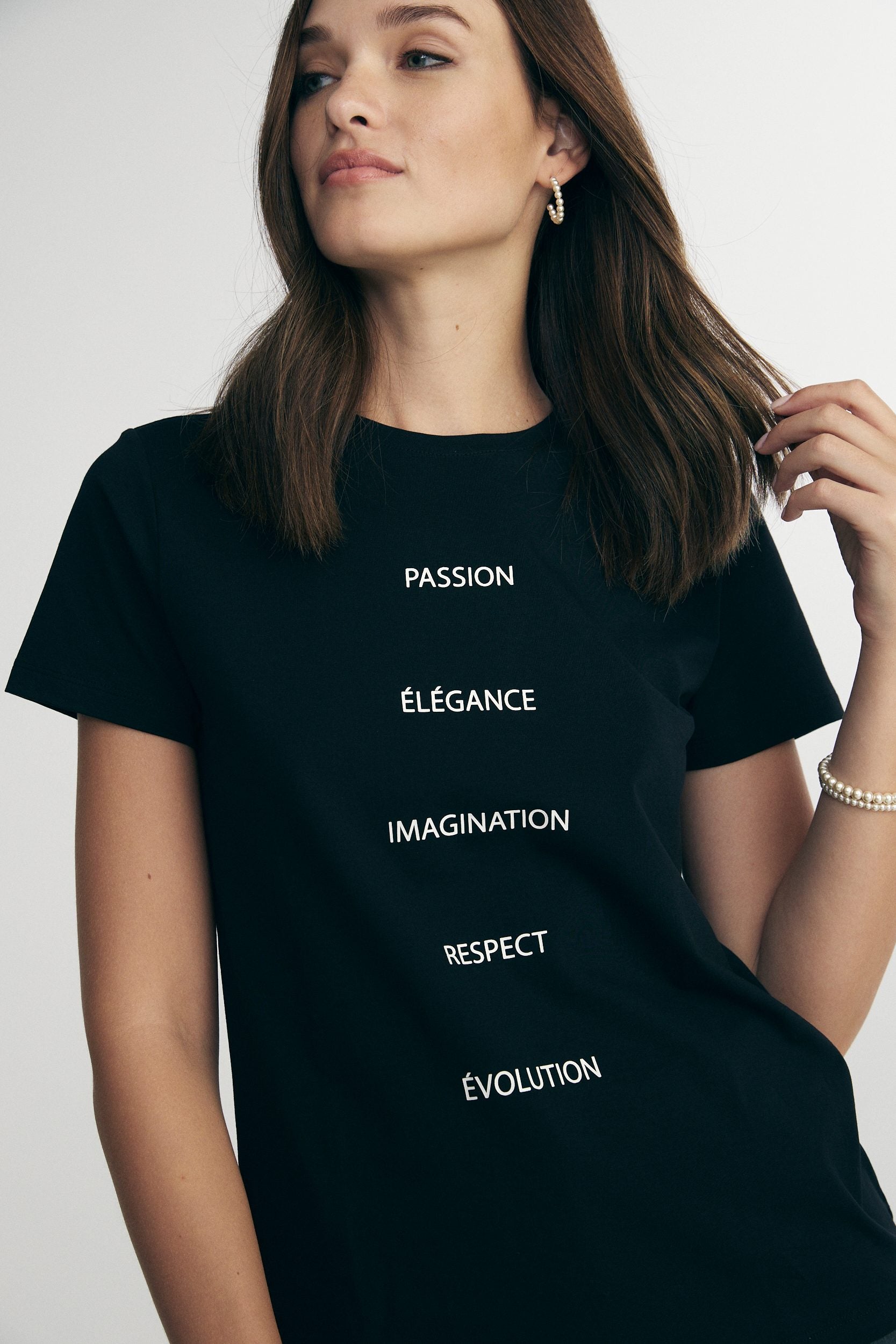 T-shirt imprimé à coupe régulière