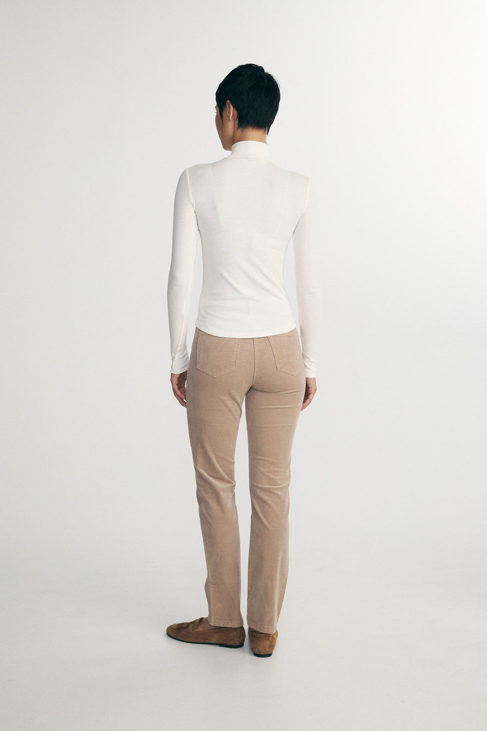 Stretch turtleneck