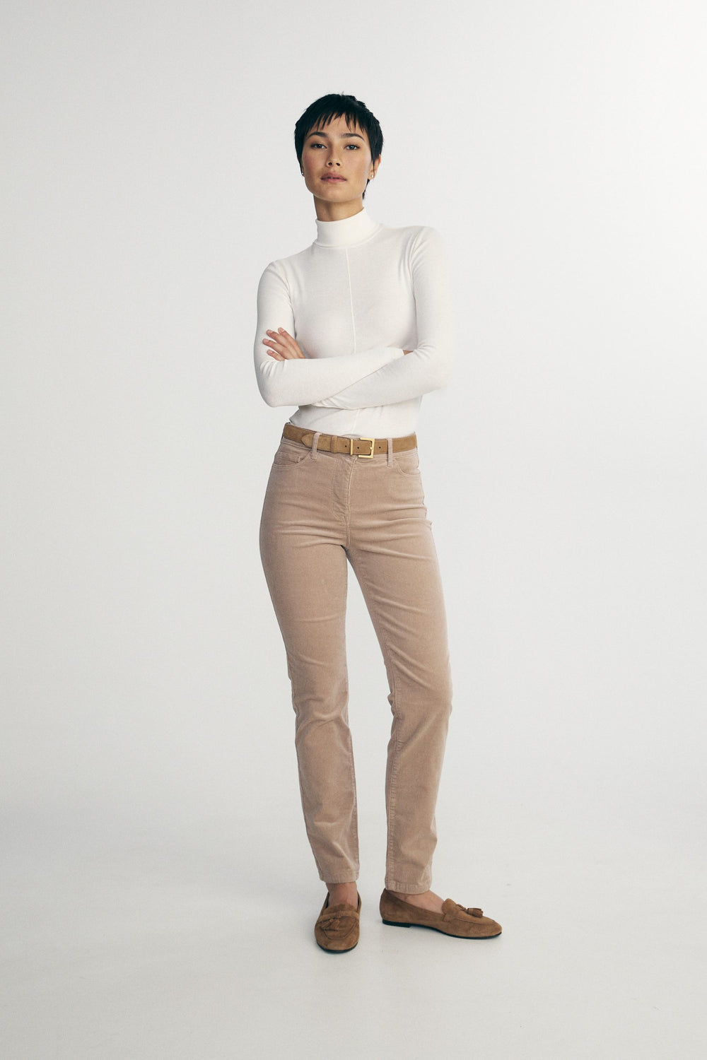 Stretch turtleneck