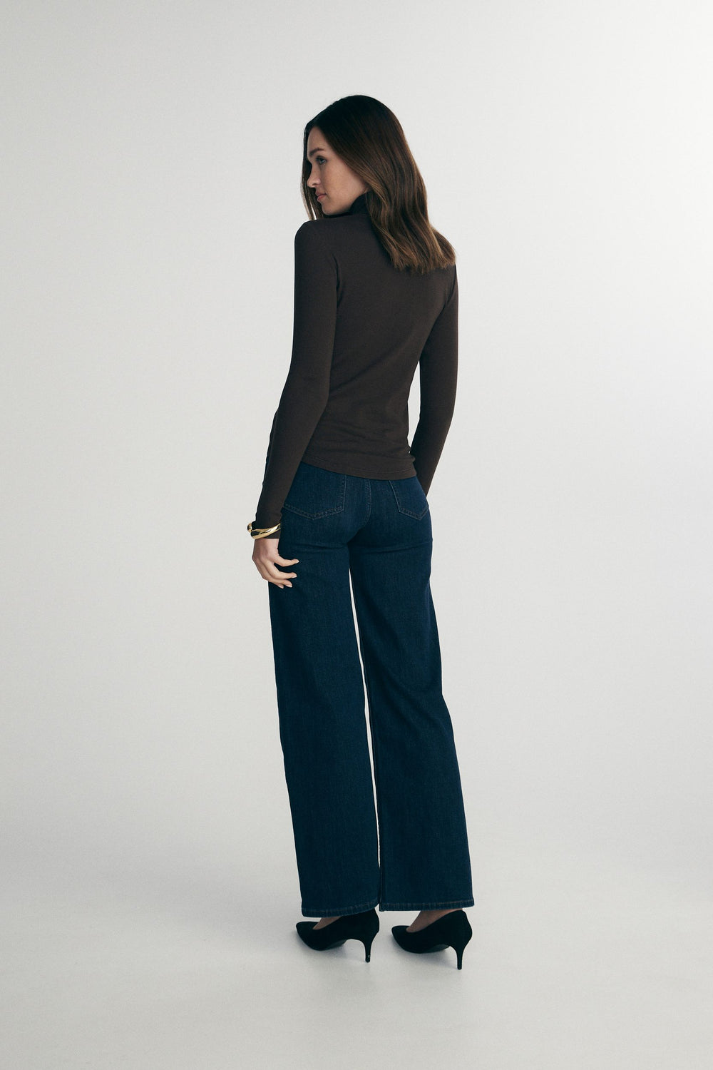 Stretch turtleneck