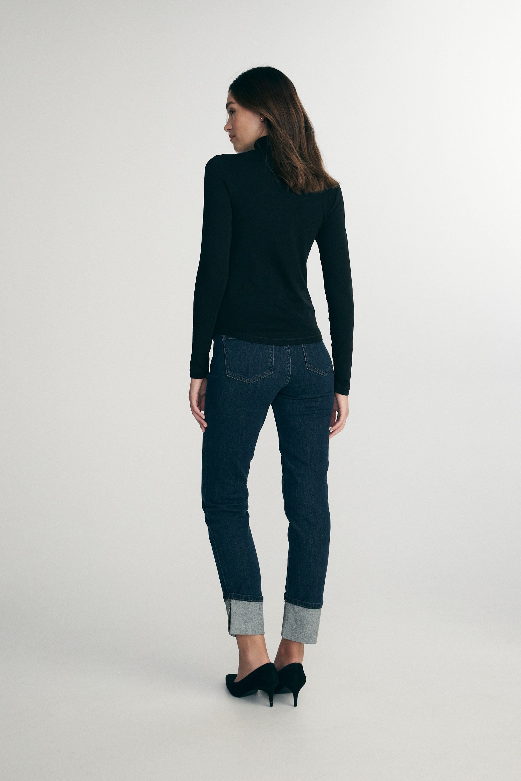 Stretch turtleneck