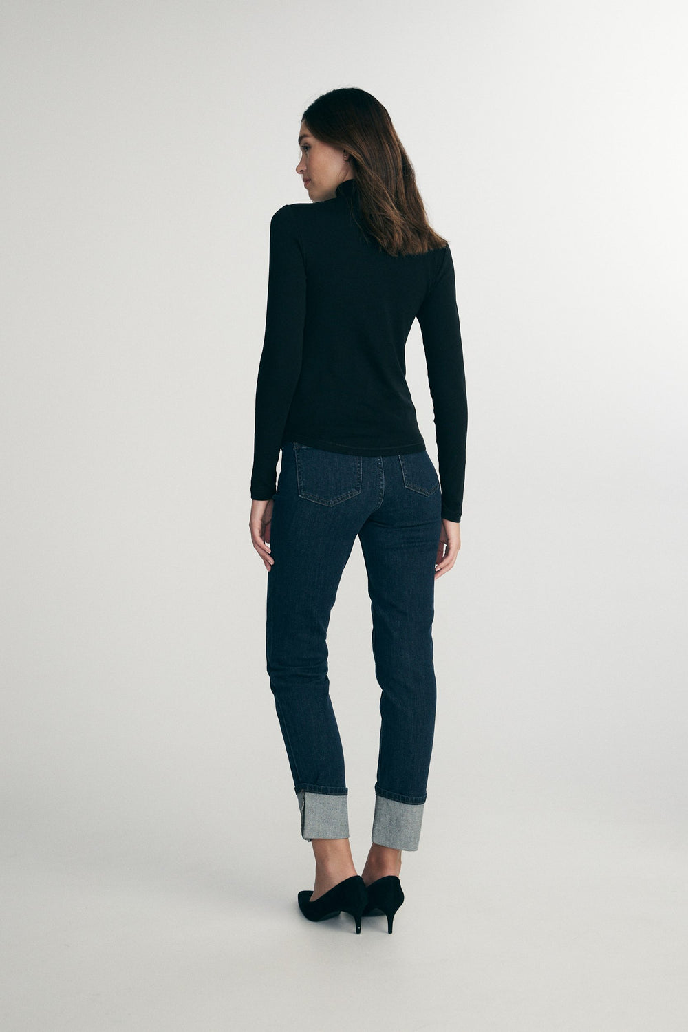 Stretch turtleneck