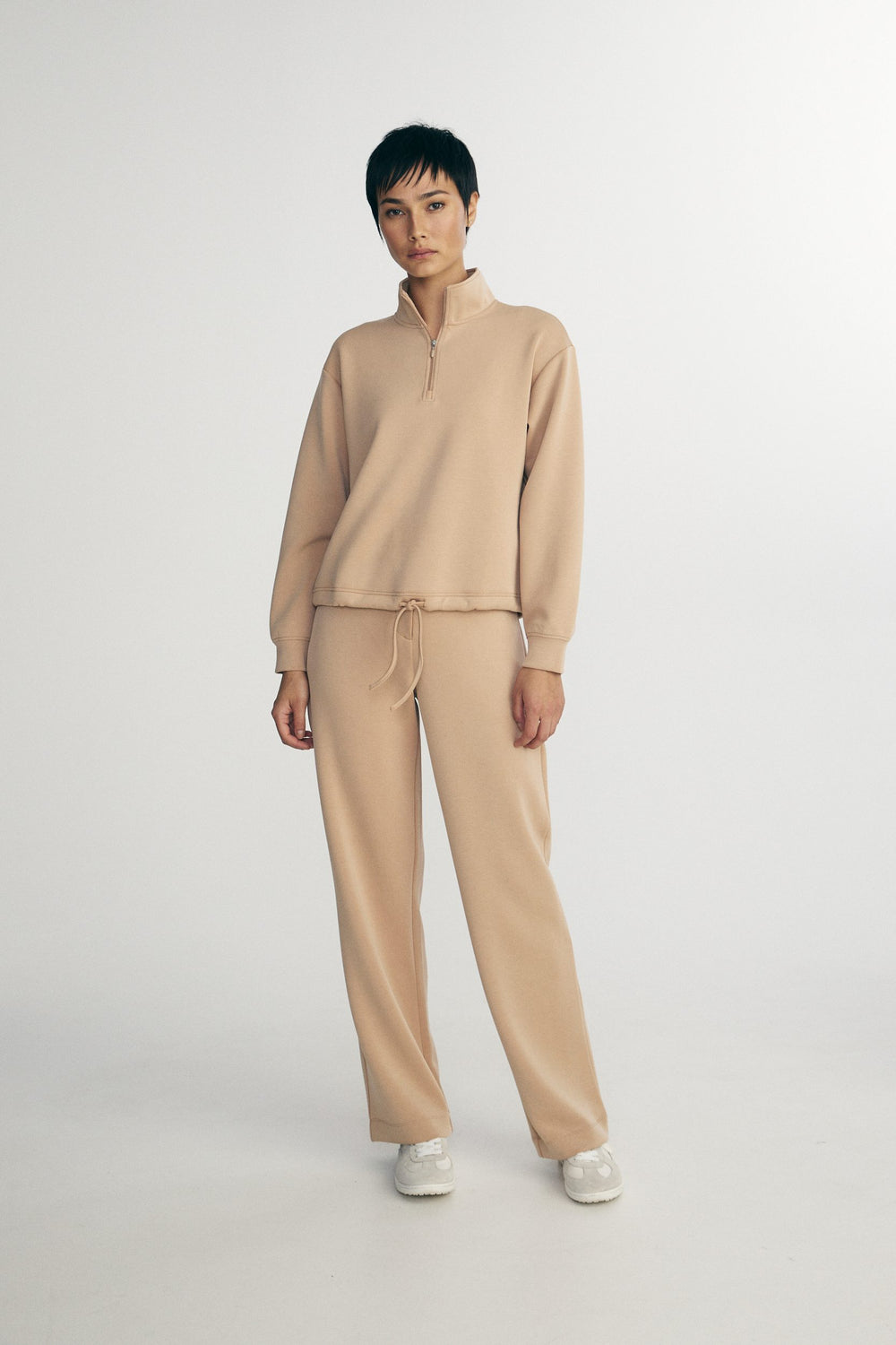Half zip sweater