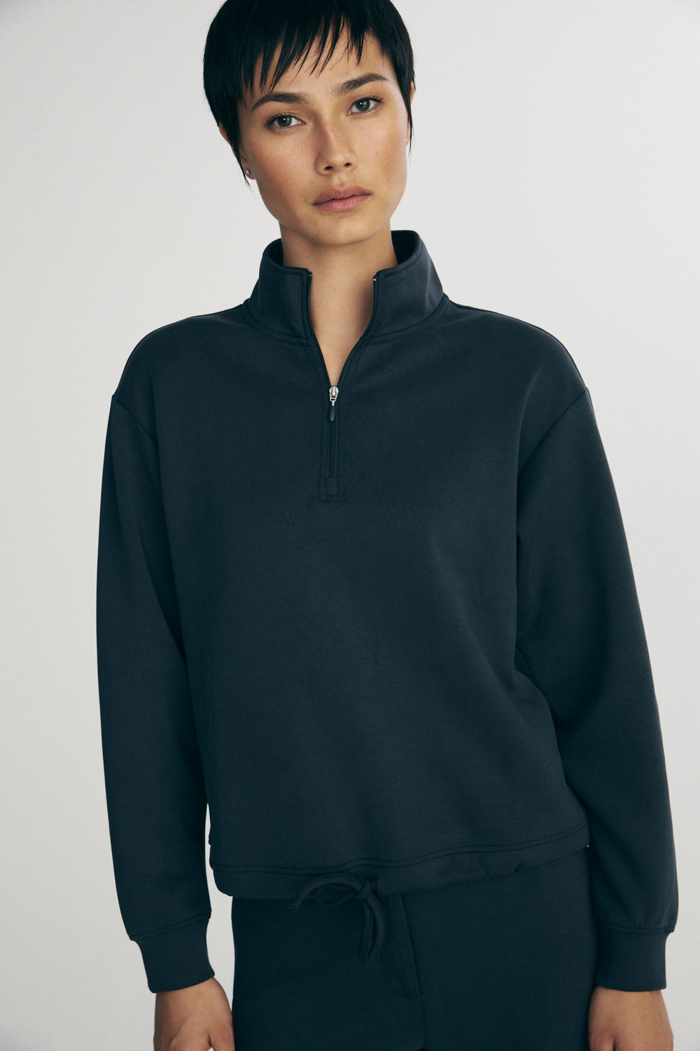 Half zip sweater