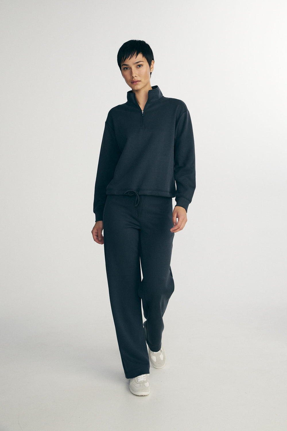 Half zip sweater