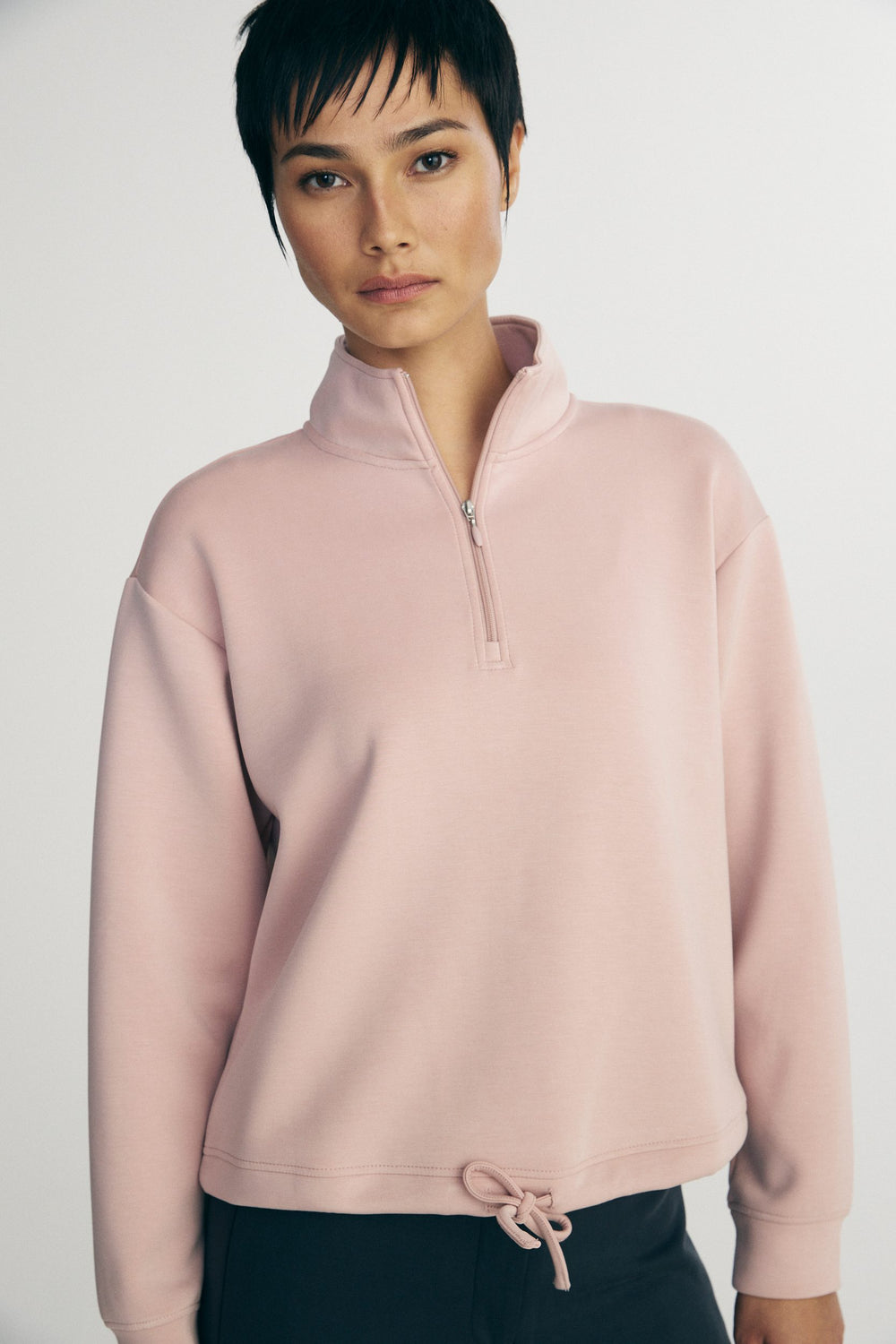 Half zip sweater