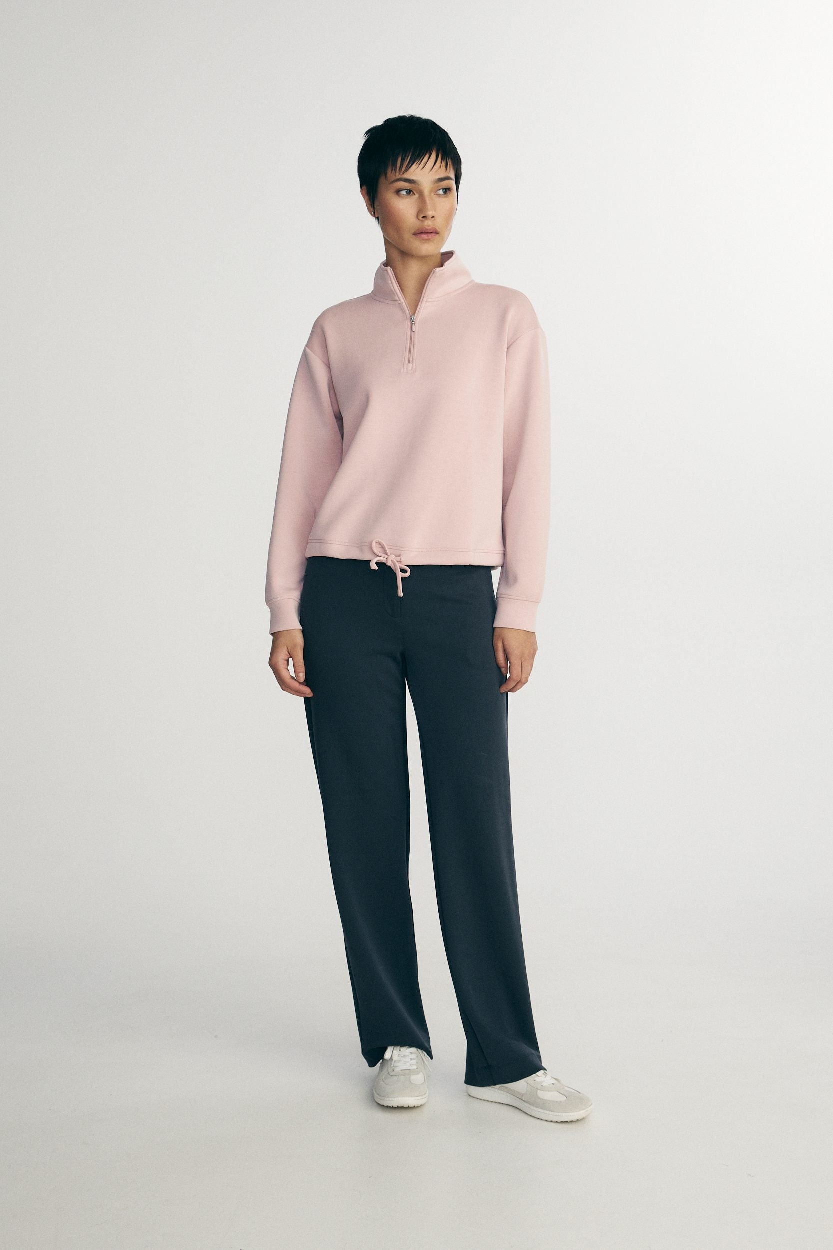 Half zip sweater