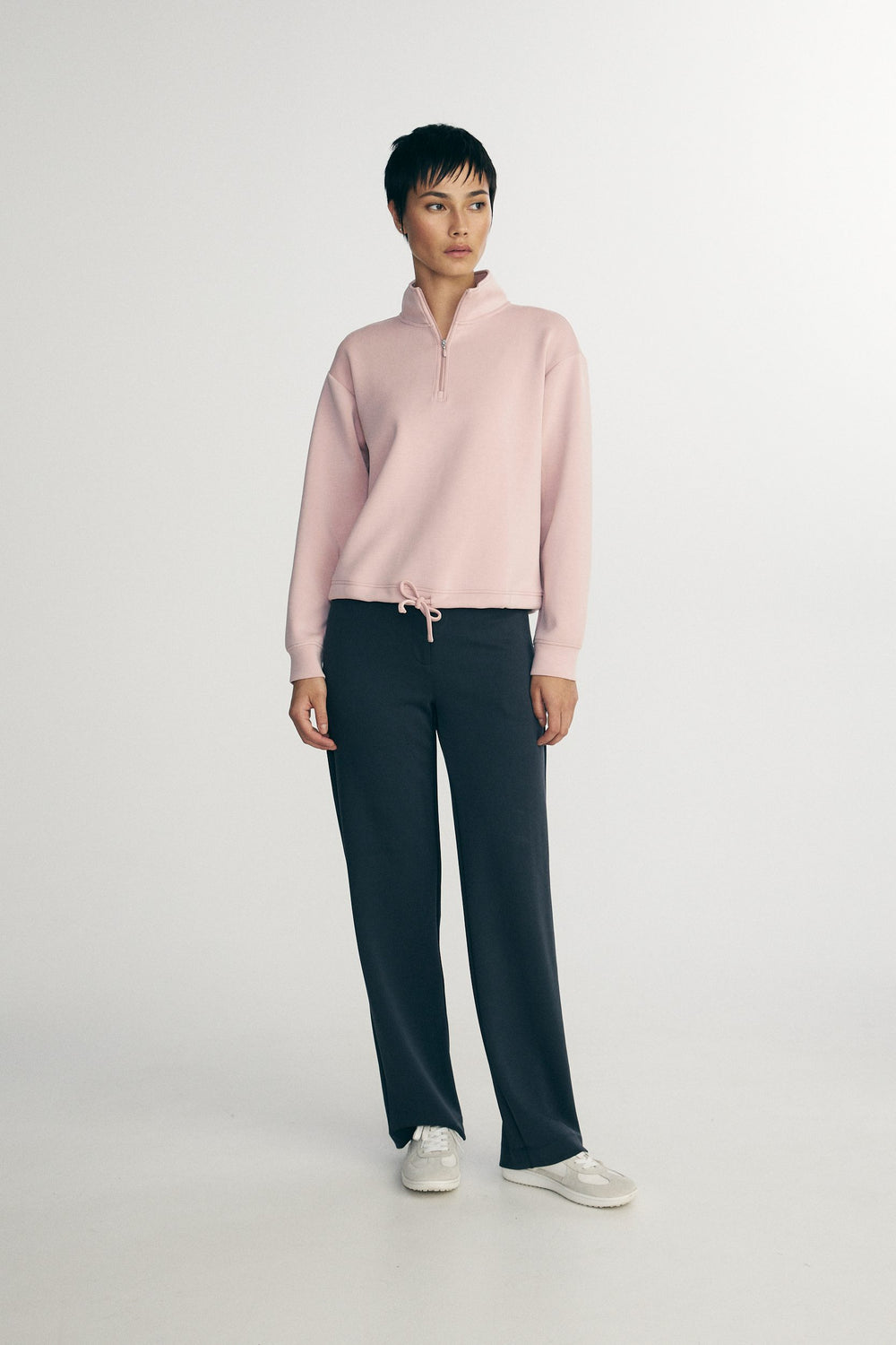 Half zip sweater