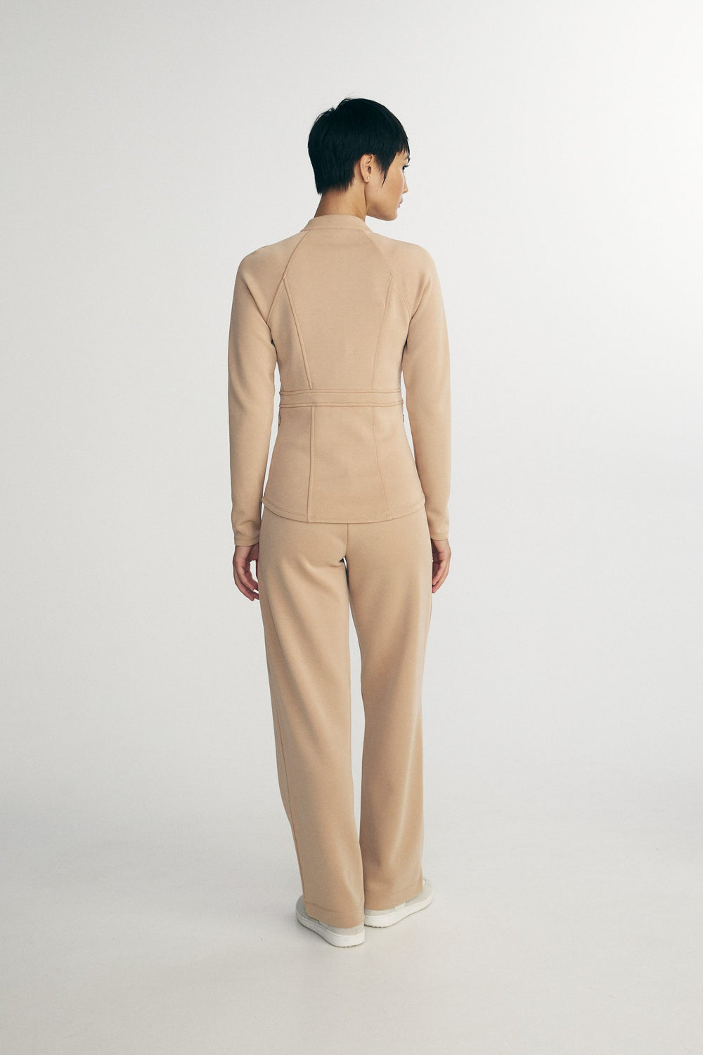 Ponte zip up cardigan
