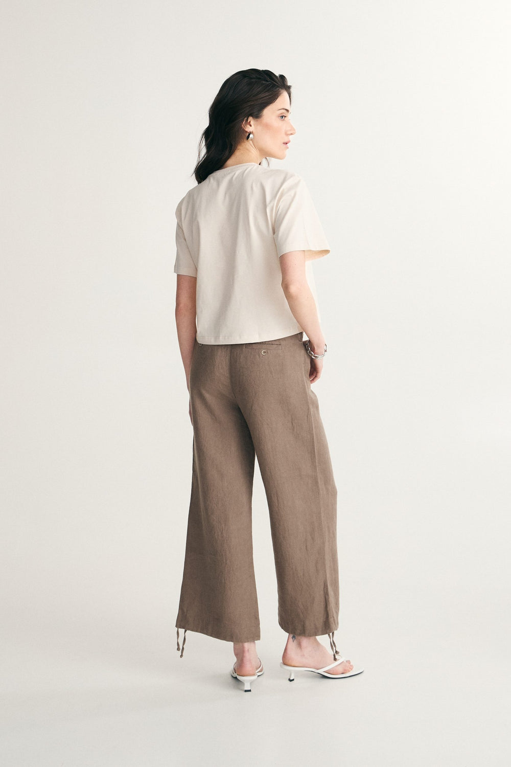 T-shirt court en coton pima