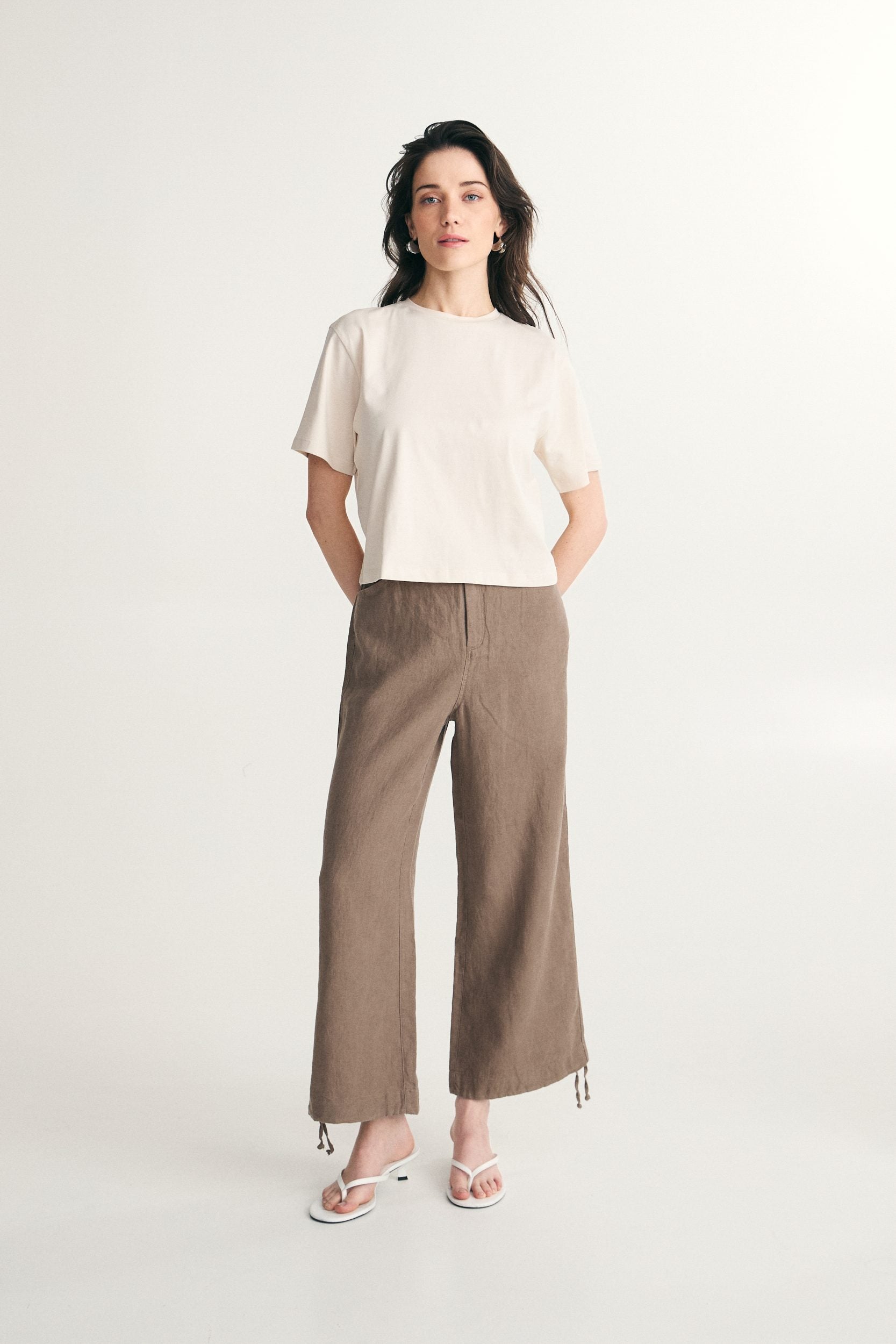 T-shirt court en coton pima