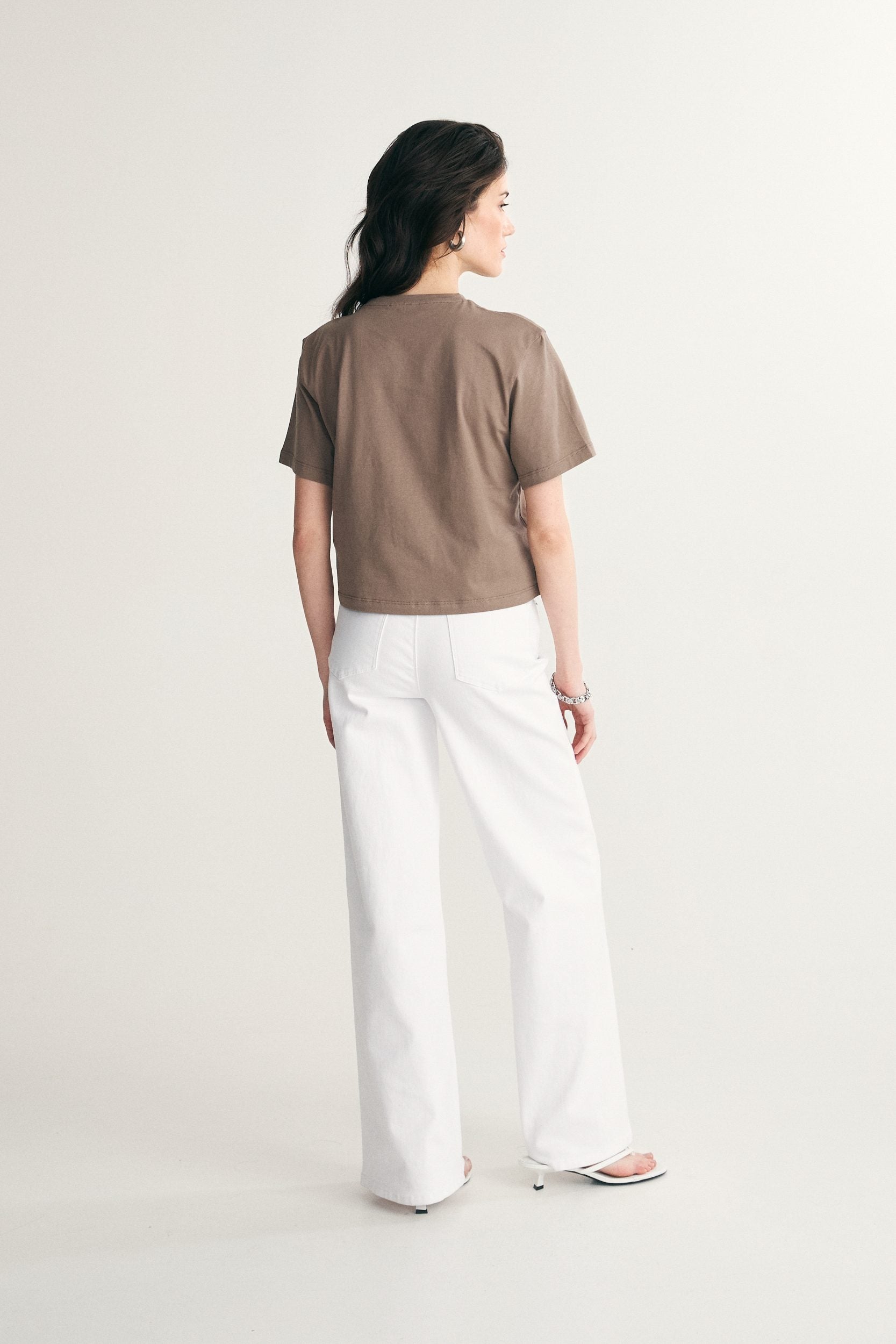 T-shirt court en coton pima