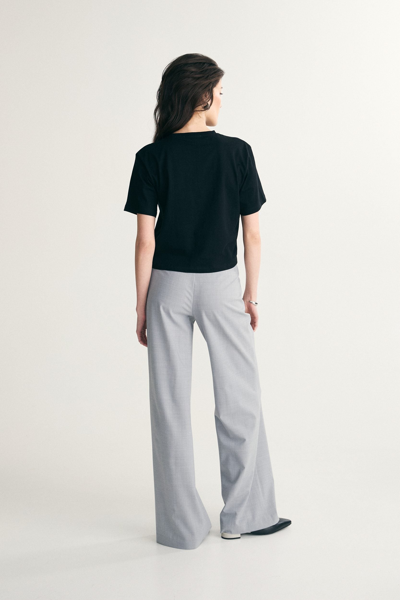 T-shirt court en coton pima
