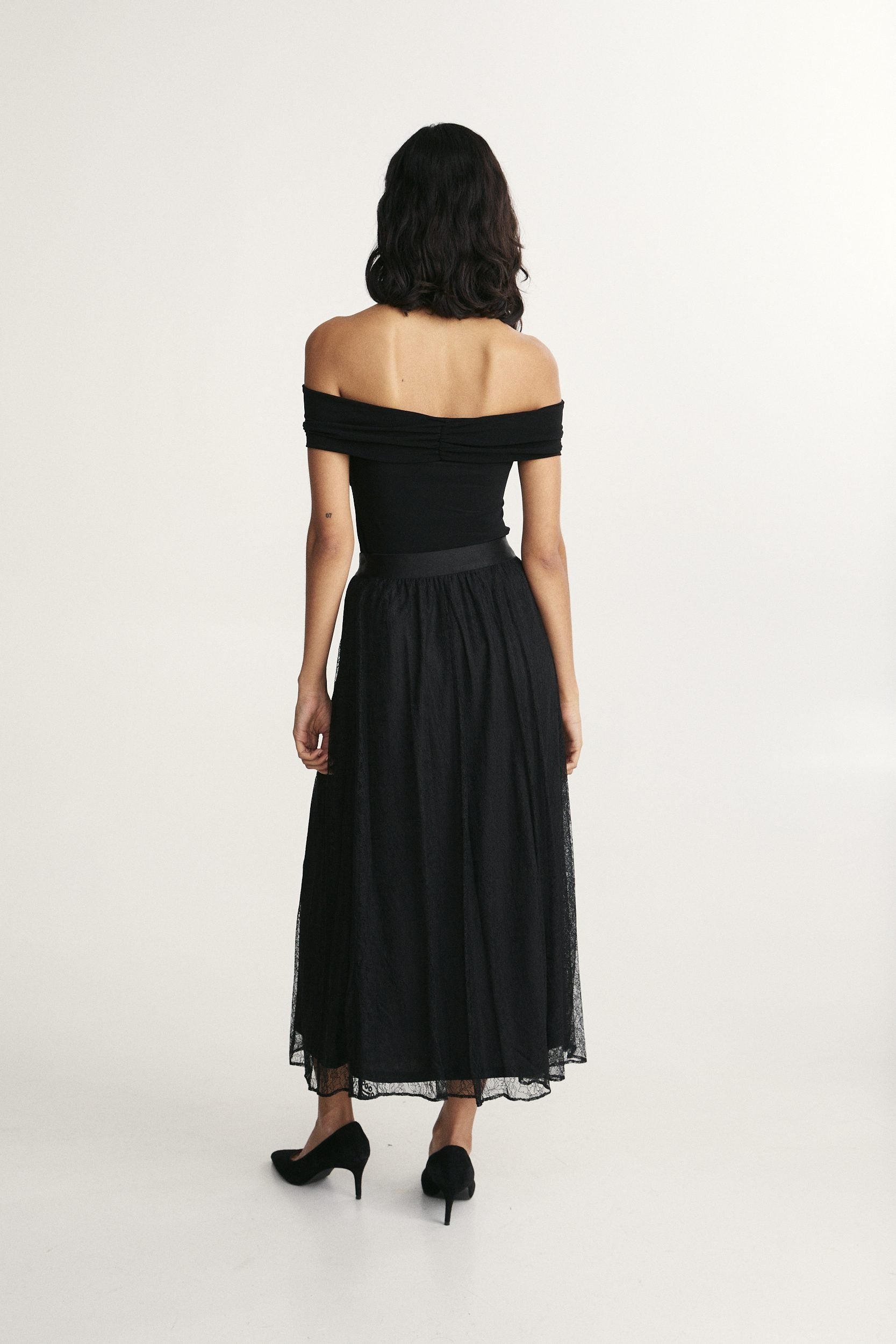 Multi-way ponte off-shoulder top