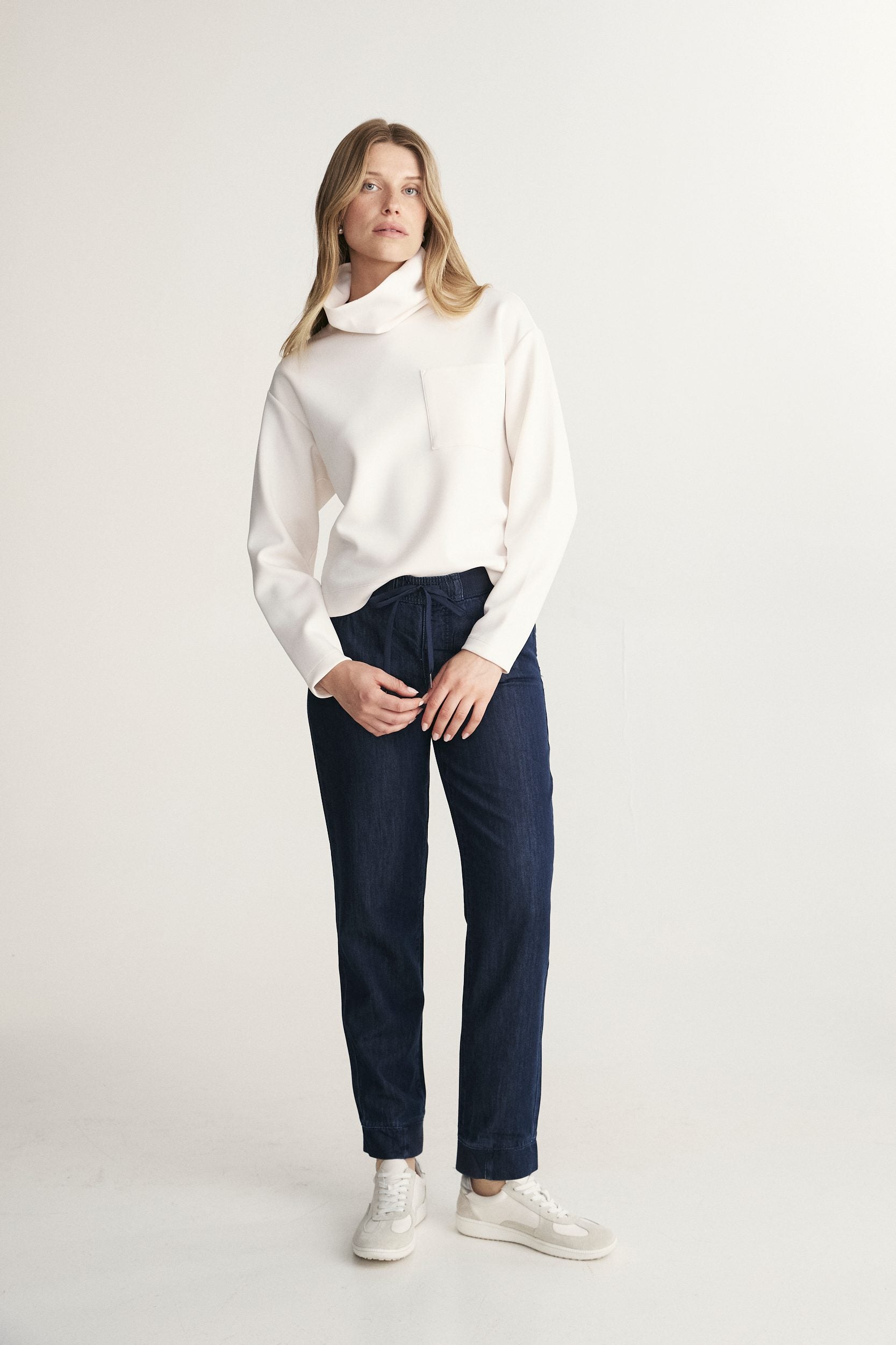 Mock Neck Sweatshirt