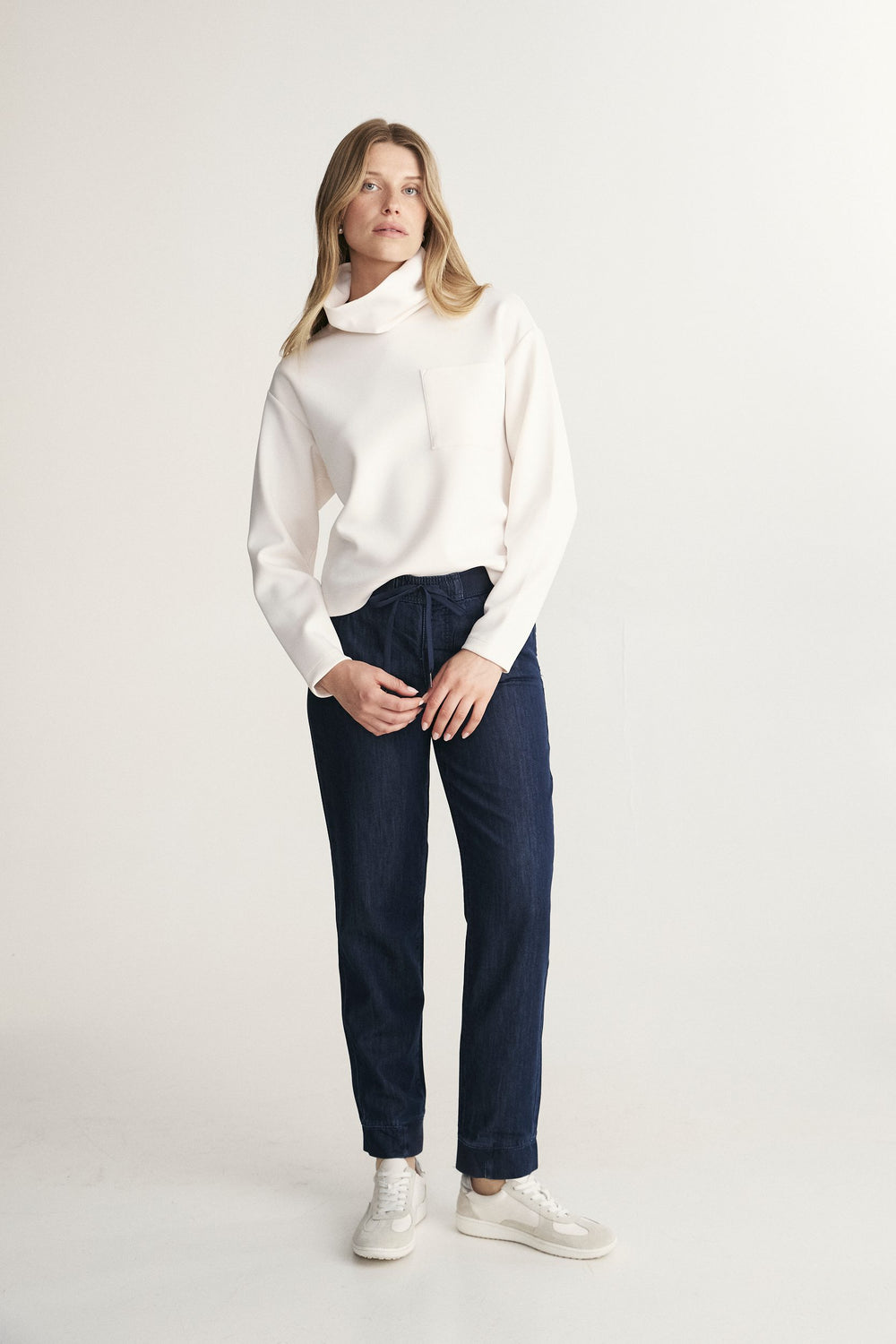 Mock Neck Sweatshirt